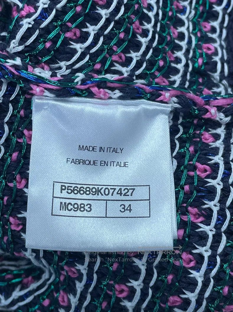 Chanel Chanel Colourful braided cardigan coat Size XXS / US 00 / IT 34 - 5 Thumbnail