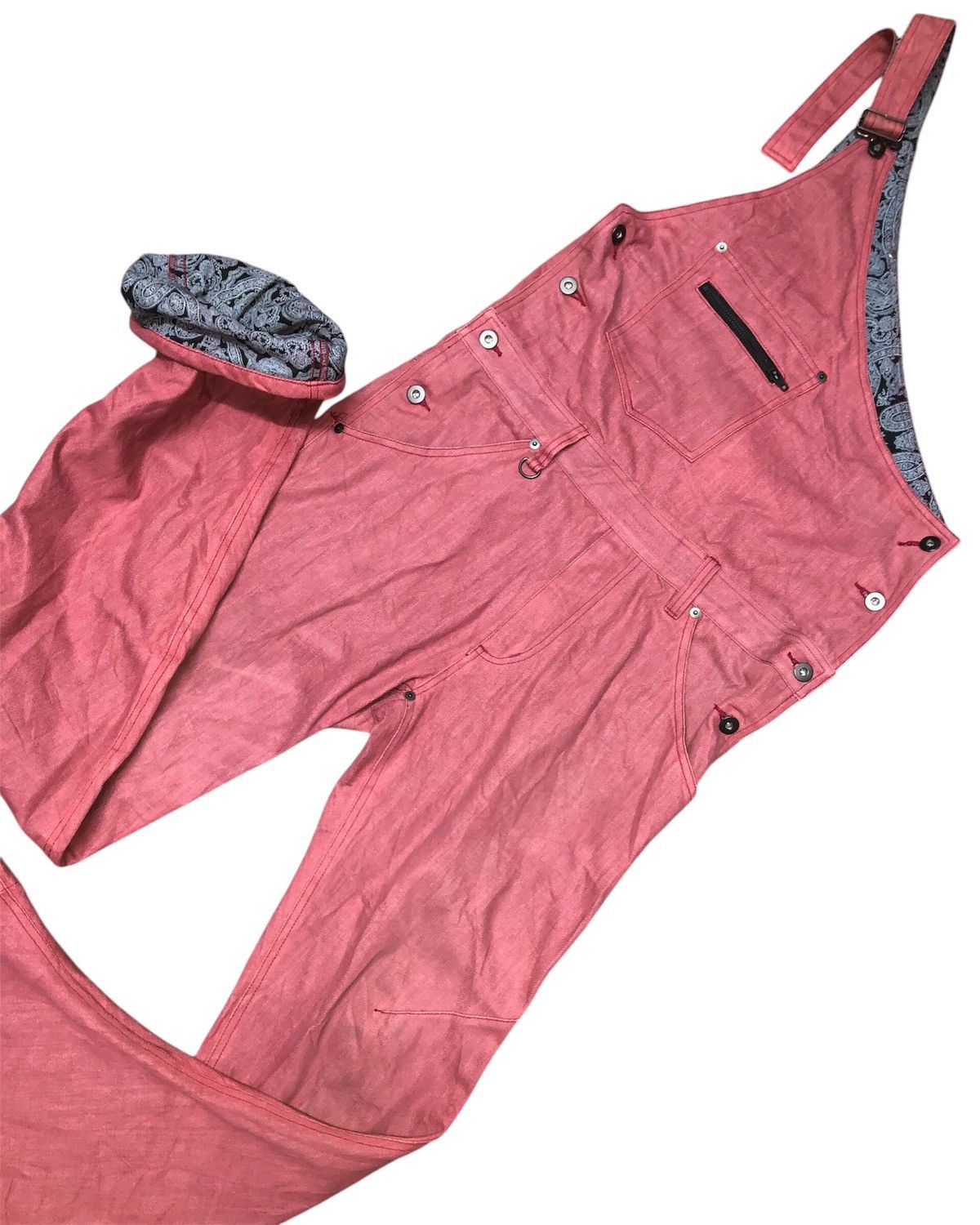 Designer × Japanese Brand Japanese Brand Overall Rare Design Unisex Size US 36 / EU 52 - 2 Thumbnail