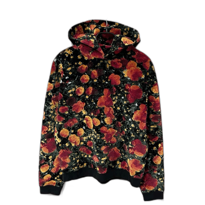 Louis Vuitton Floral Print Hooded Sweatshirt by Louis Vuitton Size S / US 4 / IT 40 - 1 Thumbnail