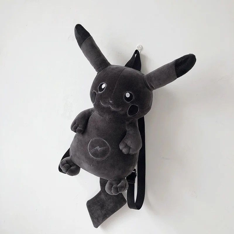 Other Rare Black Pikachu Plush Backpack Bag Size ONE SIZE - 2 Thumbnail