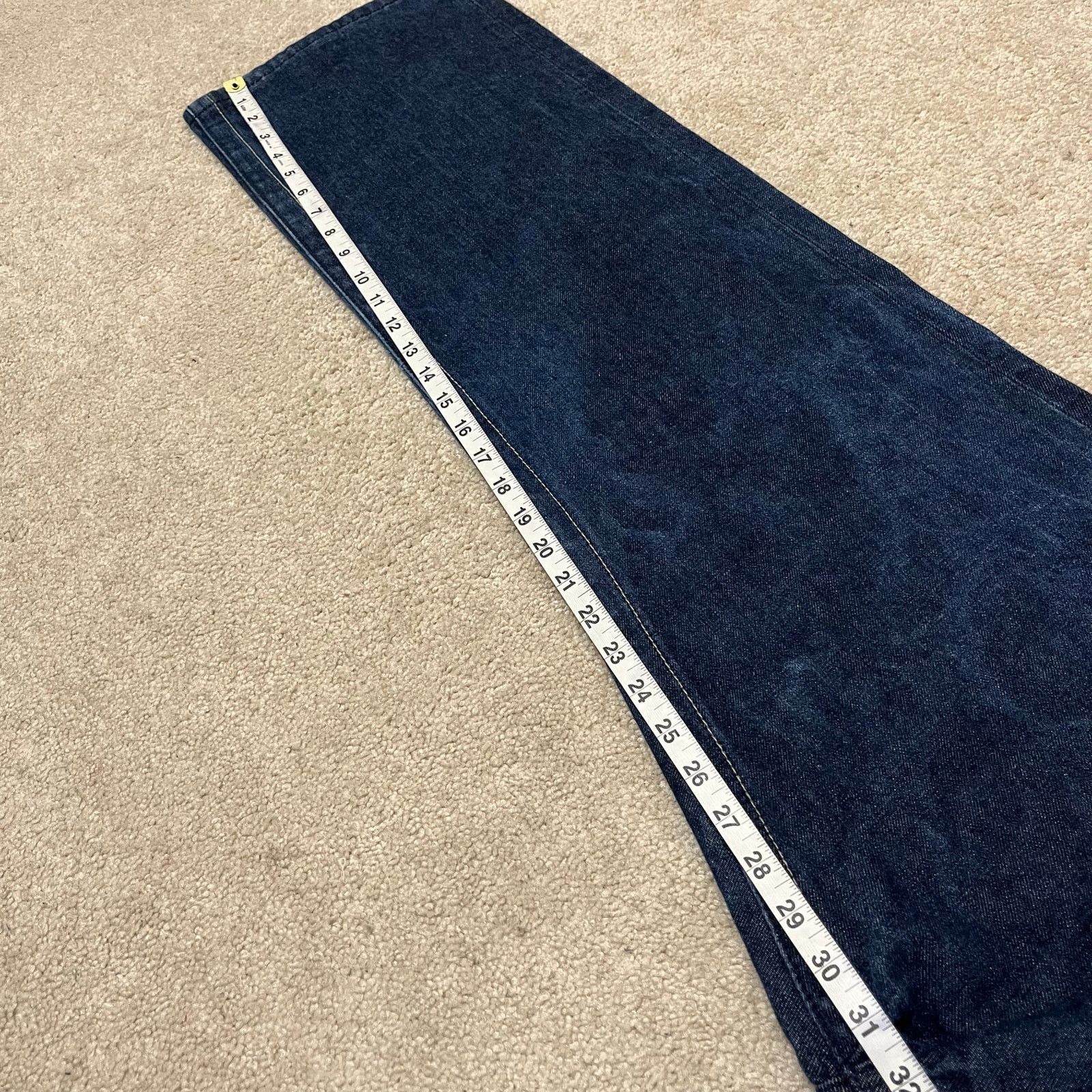 Akademiks Akademiks Y2K Baggy Skater Embroidered Dark Jeans 34Wx31.5L Size US 36 / EU 52 - 7 Thumbnail