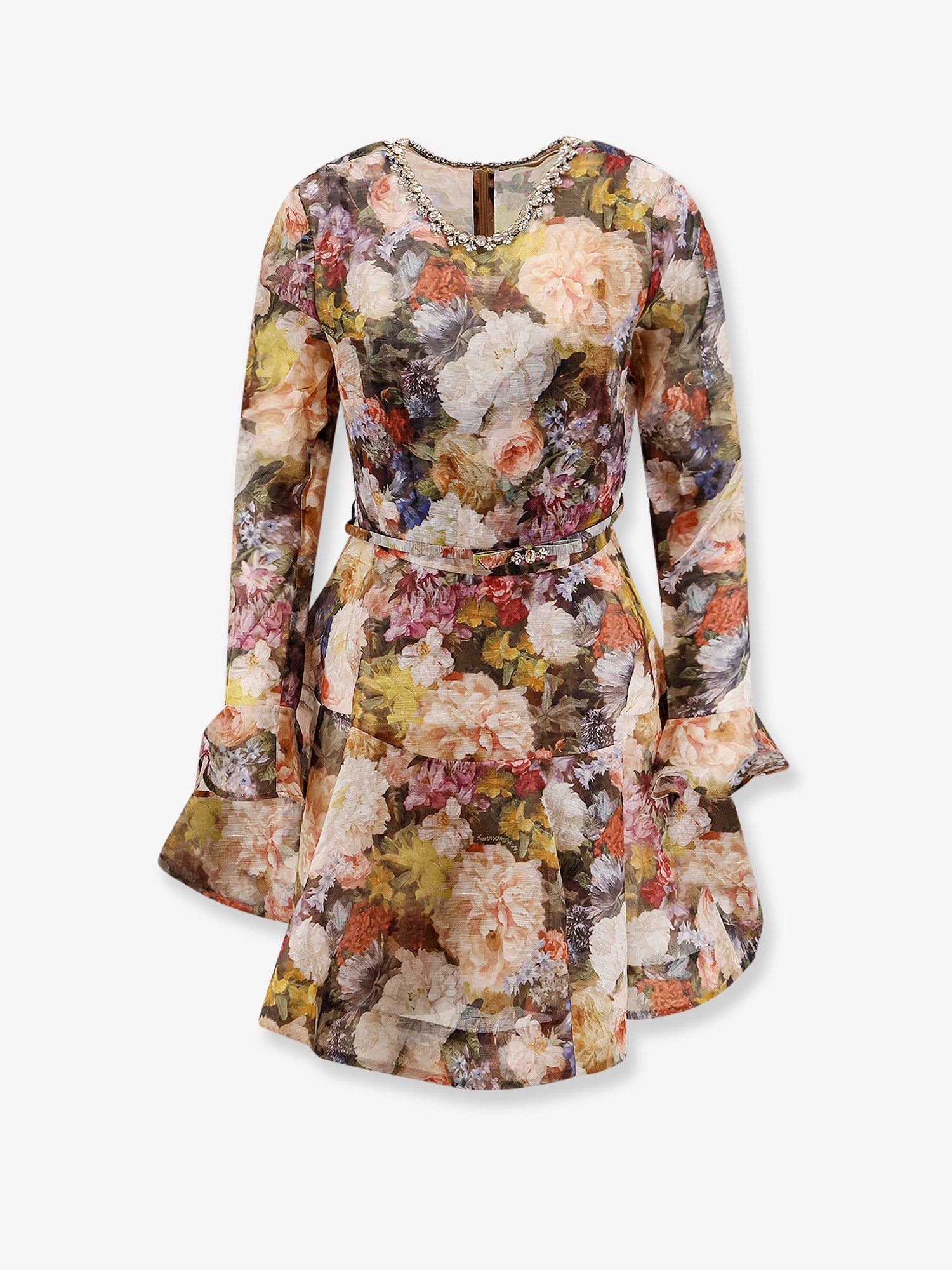 Zimmermann Alchemy Linen And Silk Dress Size L / US 10 / IT 46 - 1 Thumbnail