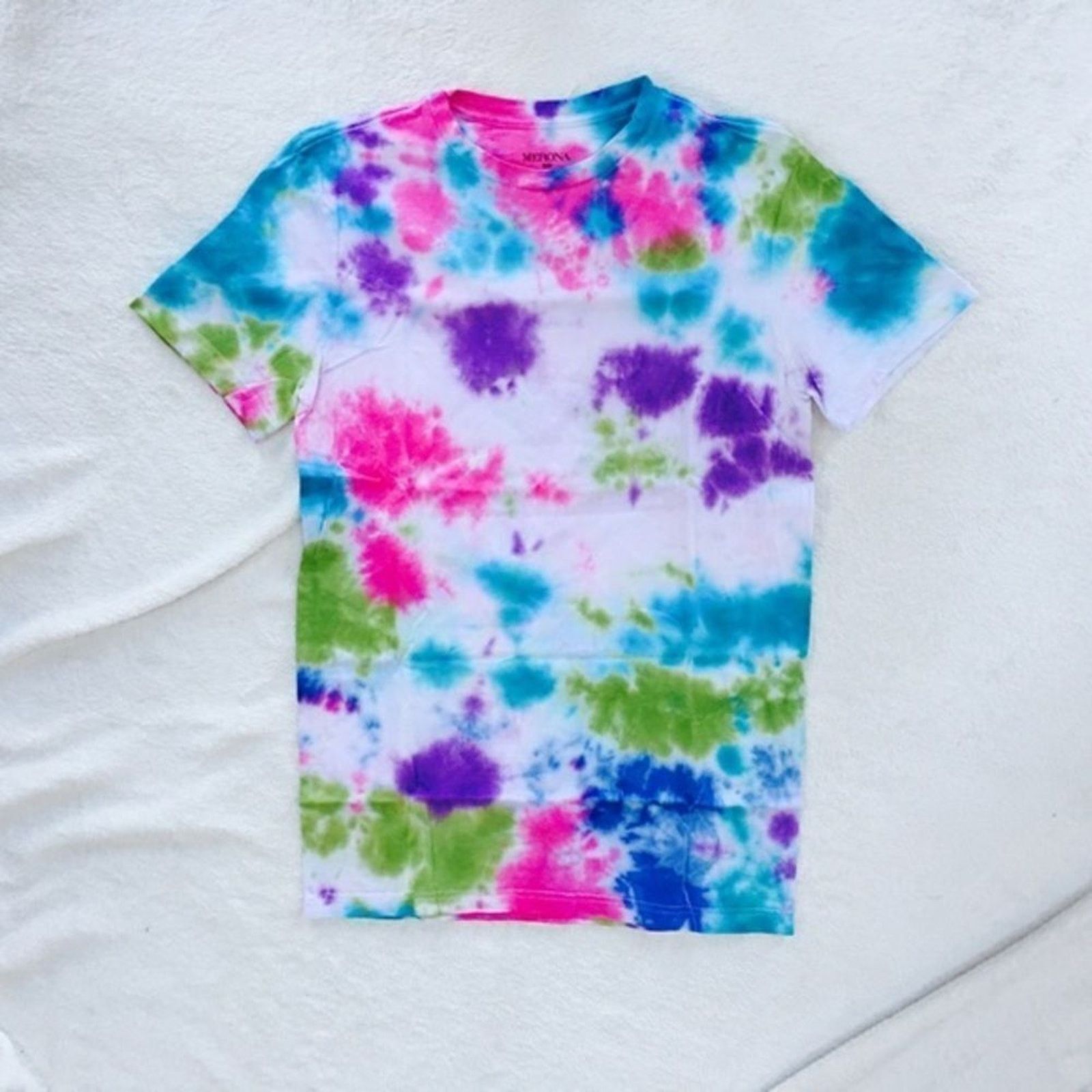 Merona Dyes by MacKay Multicolor Crewneck Tie-Dye T-Shirt | Sz S Size US S / EU 44-46 / 1 - 2 Thumbnail
