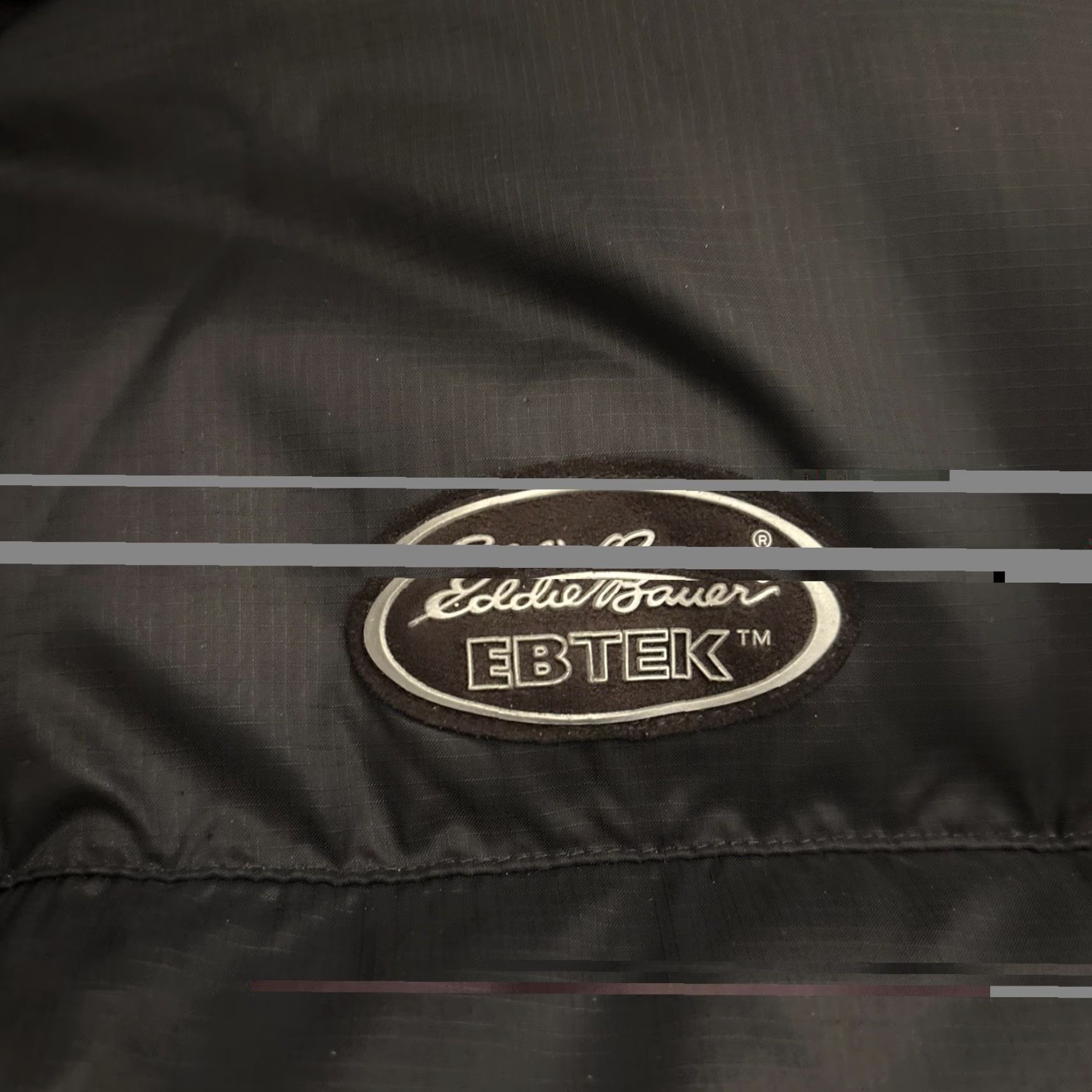 Eddie Bauer VINTAGE? (no) Eddie Bauer Ebtek Puffer Vest Goose Down Black Size XL Mens Quilted Down Vest Nylon Ebtek Draw String Issue Size US XL / EU 56 / 4 - 2 Thumbnail