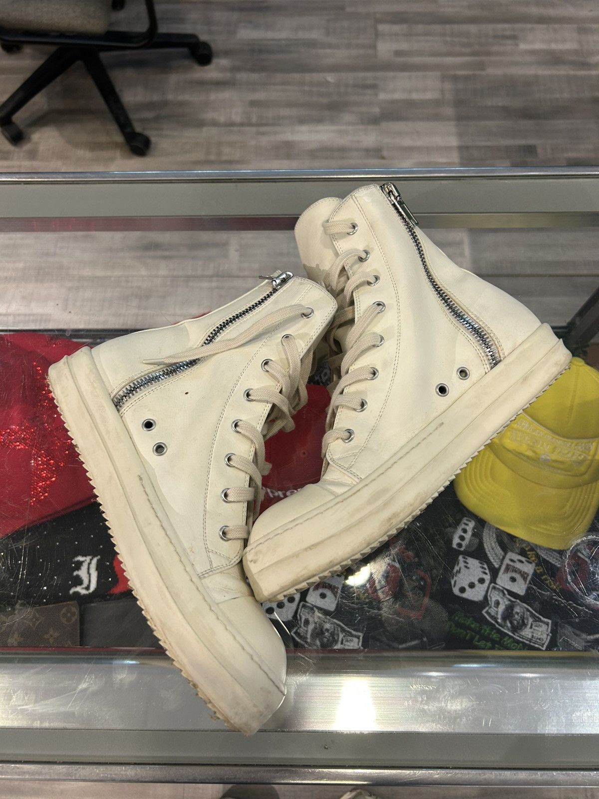 Rick Owens Rick Owens Ramones High-Top Sneakers Size US 9 / EU 42 - 5 Thumbnail