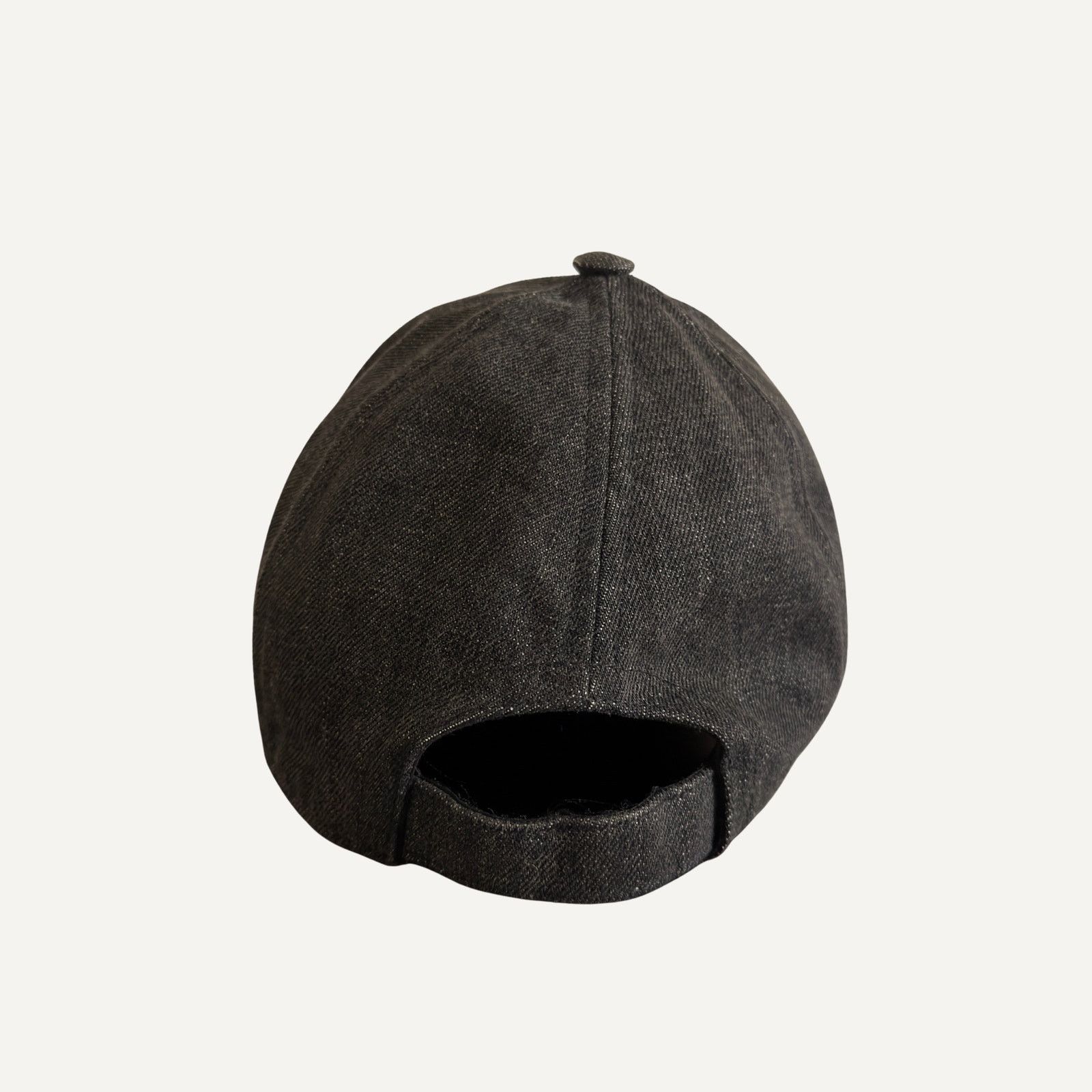 Miu Miu Size S - Miu Miu Unisex Cotton Denim Stacked Logo Cap Italy Size ONE SIZE - 4 Thumbnail