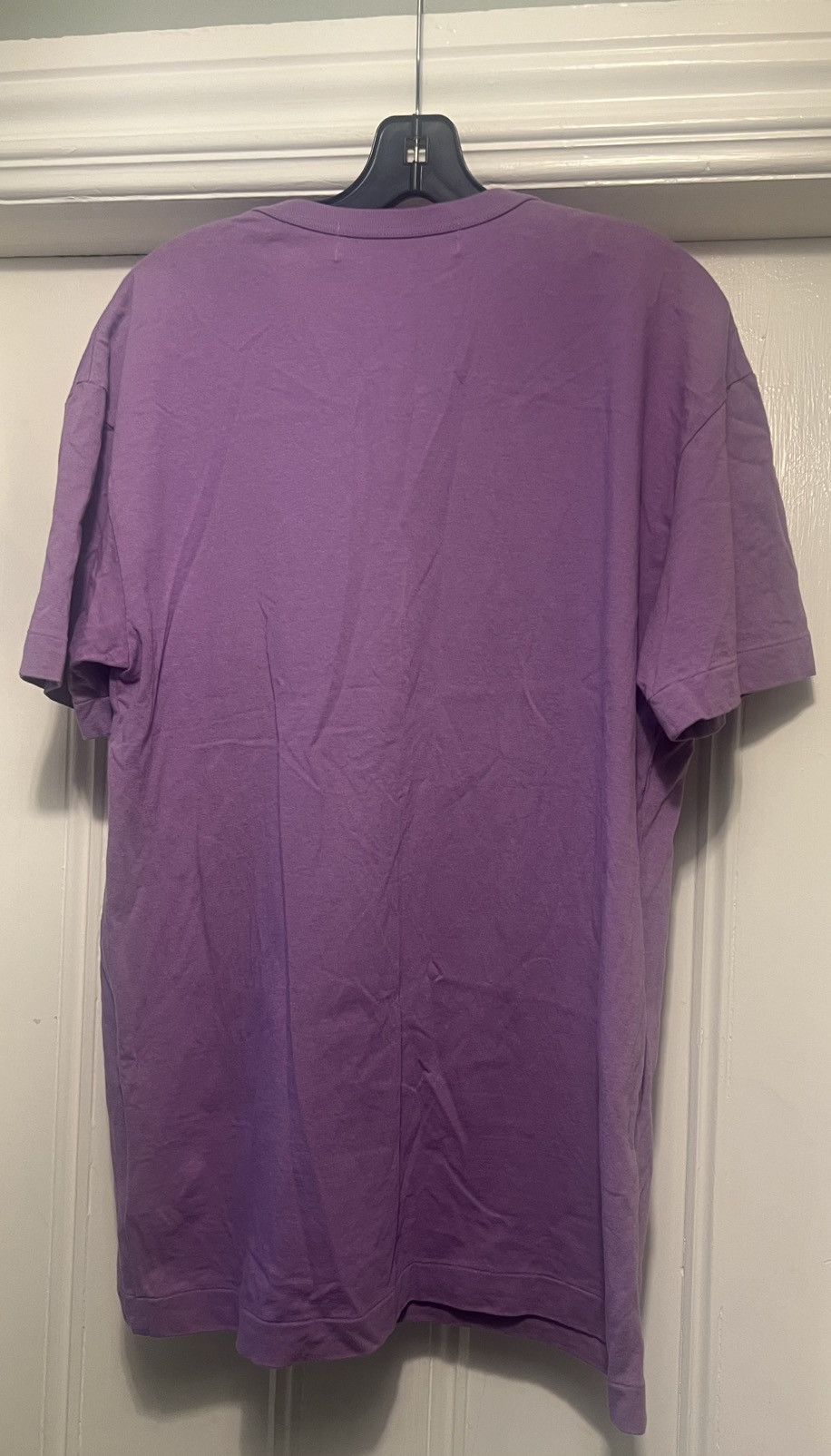 Comme des Garcons Authentic Play Comme Des Garcons purple tee red heart XXL Size US XXL / EU 58 / 5 - 5 Thumbnail