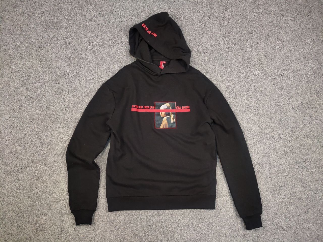 Only The Blind Rare Only The Blind Logo Long Sleeves Black Pullovers Hoodie Size US S / EU 44-46 / 1 - 13 Thumbnail