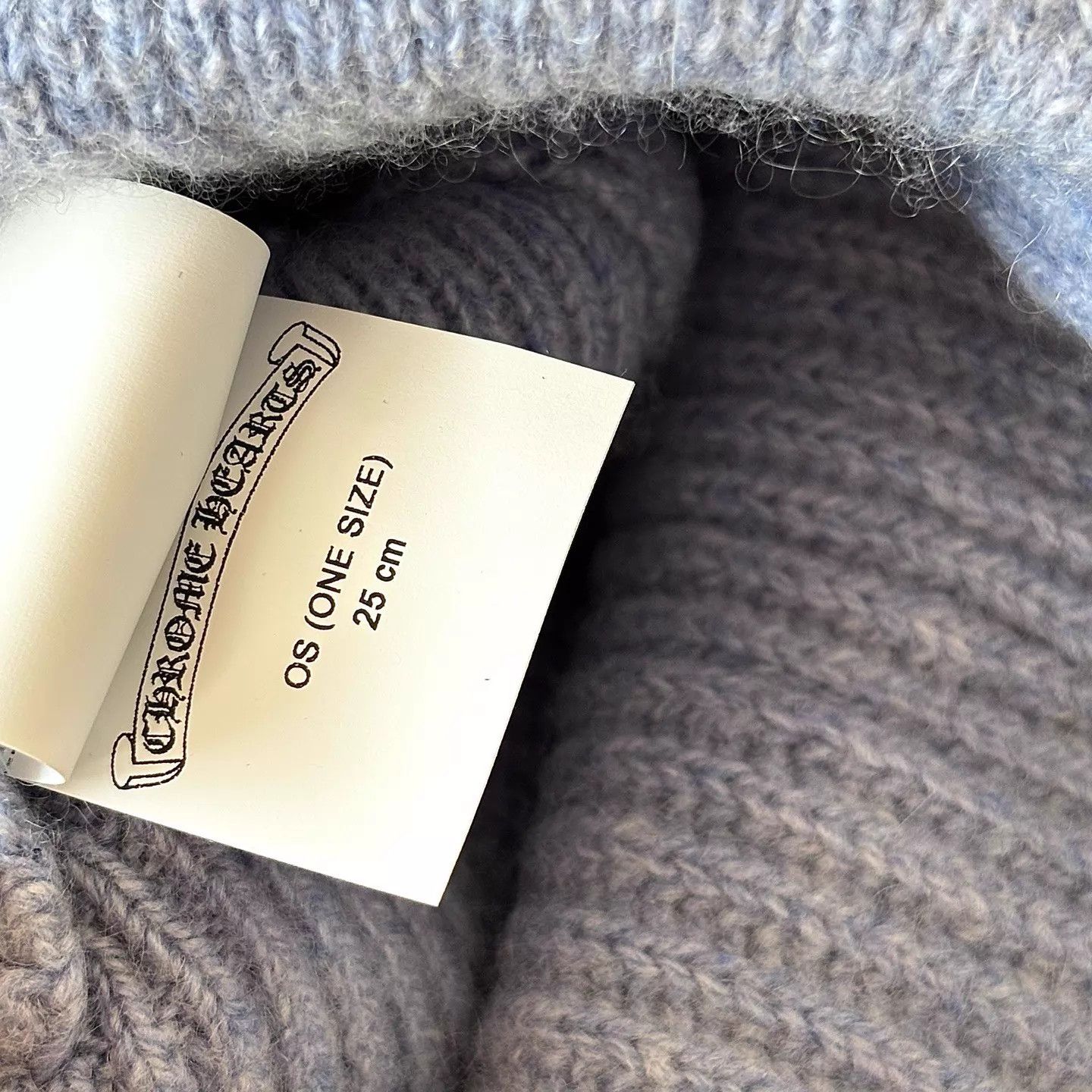 Chrome Hearts Chrome Hearts Mist Blue Aspen Font Beanie OS New Size ONE SIZE - 4 Thumbnail