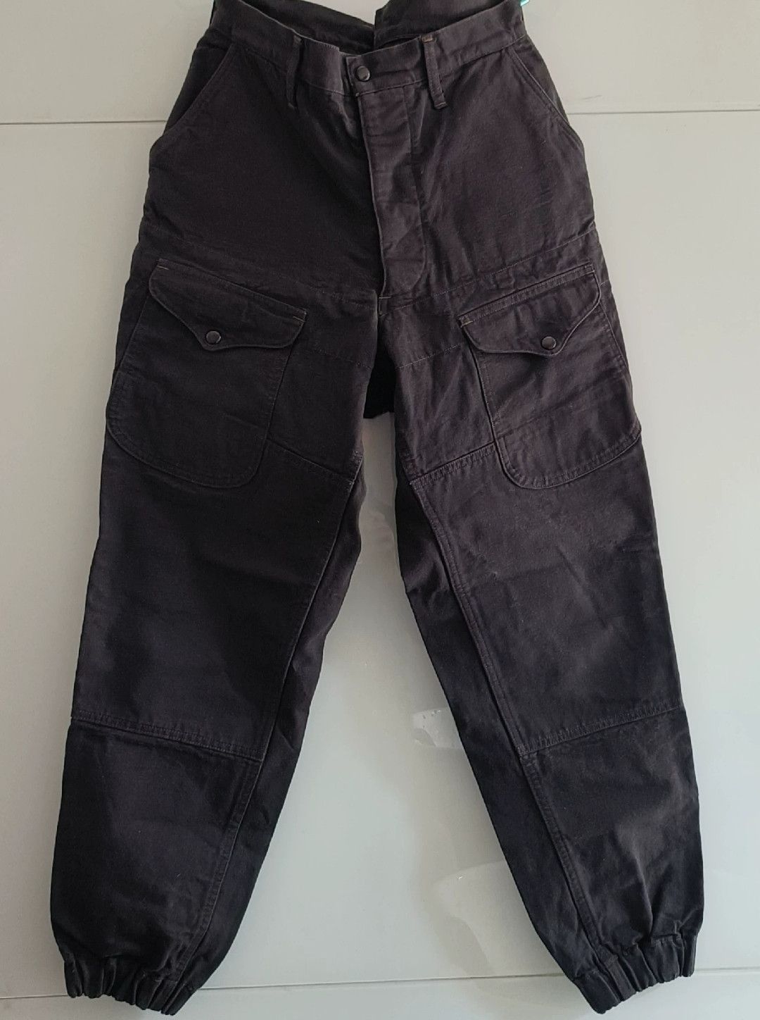 image of Freewheelers Workwear Casual Pants in Black, Men's (Size 32)