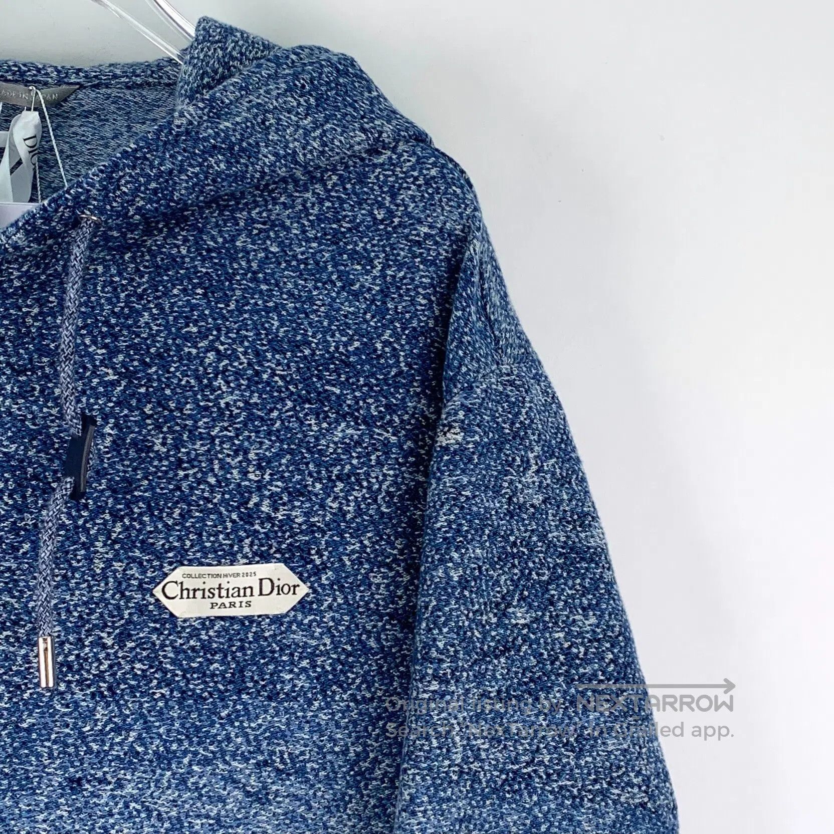 Dior Dior Blue logo lettered hooded zip-up jacket| Size US S / EU 44-46 / 1 - 3 Thumbnail