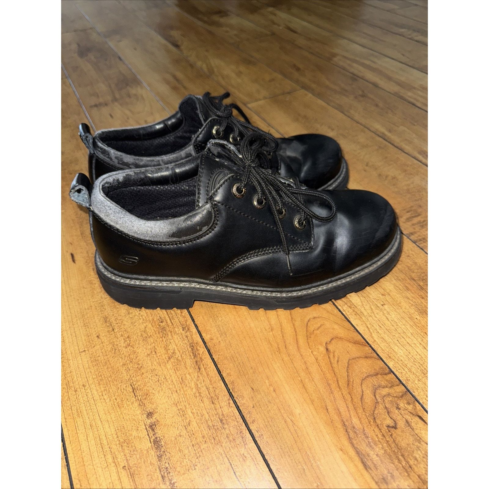 Dr. Martens × SKECHERS × Vintage Skechers Leather composite Toe Work Shoes Non-slip Men's 9 Size US 9 / EU 42 - 2 Thumbnail