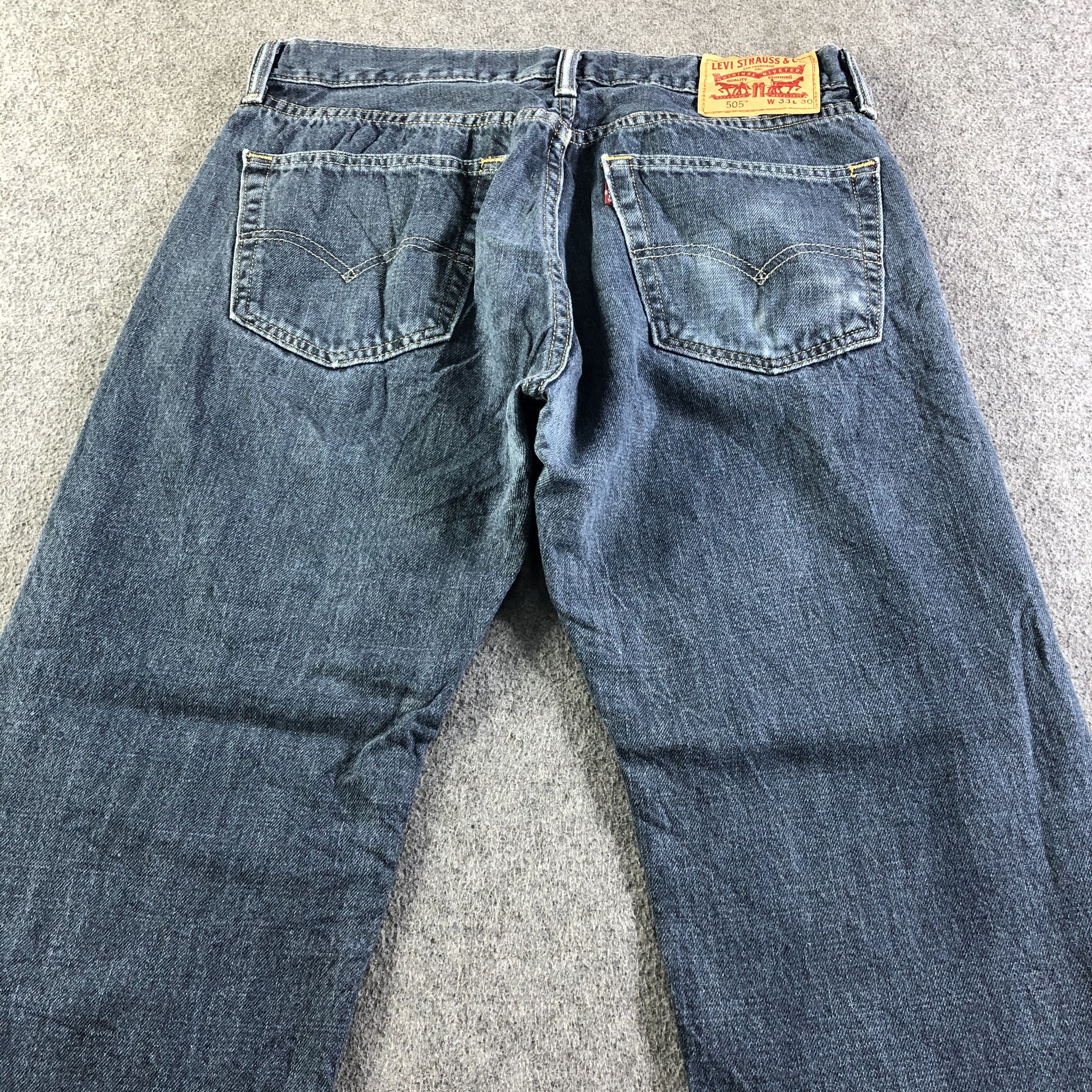 Levi's Vintage Levis 505 Jeans-J4458 Size US 33 - 4 Thumbnail