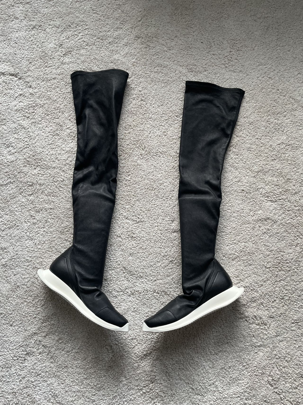 Rick Owens Rick Owens Oblique Runner Stocking Boots Size US 6 / IT 36 - 4 Thumbnail