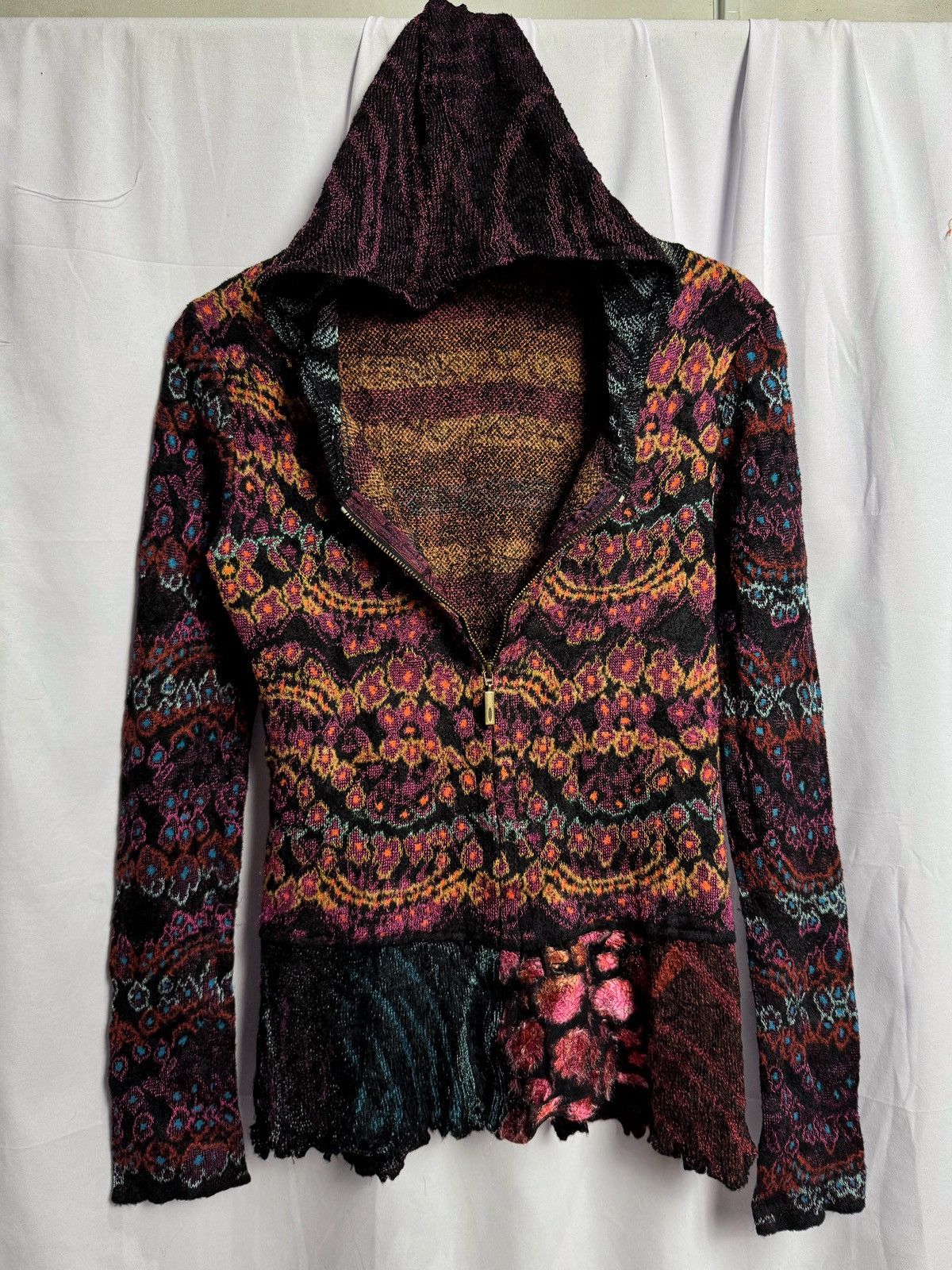 Beauty Beast Japanese Style Louise Della Zipper Hoodie Knit Archive style Size US S / EU 44-46 / 1 - 2 Thumbnail