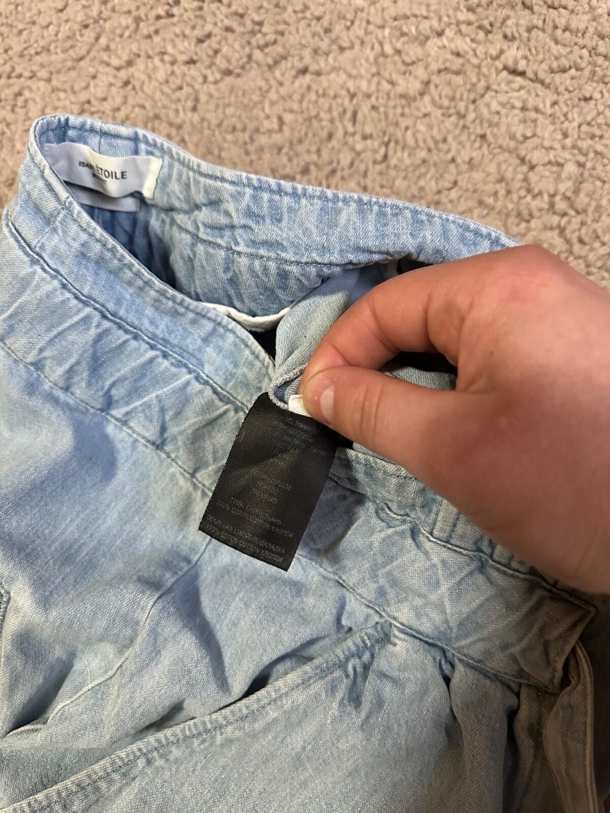 Isabel Marant Isabel Marant Chambray Muardo Pants Blue Size 34 Size 34" / US 12 / IT 48 - 6 Thumbnail