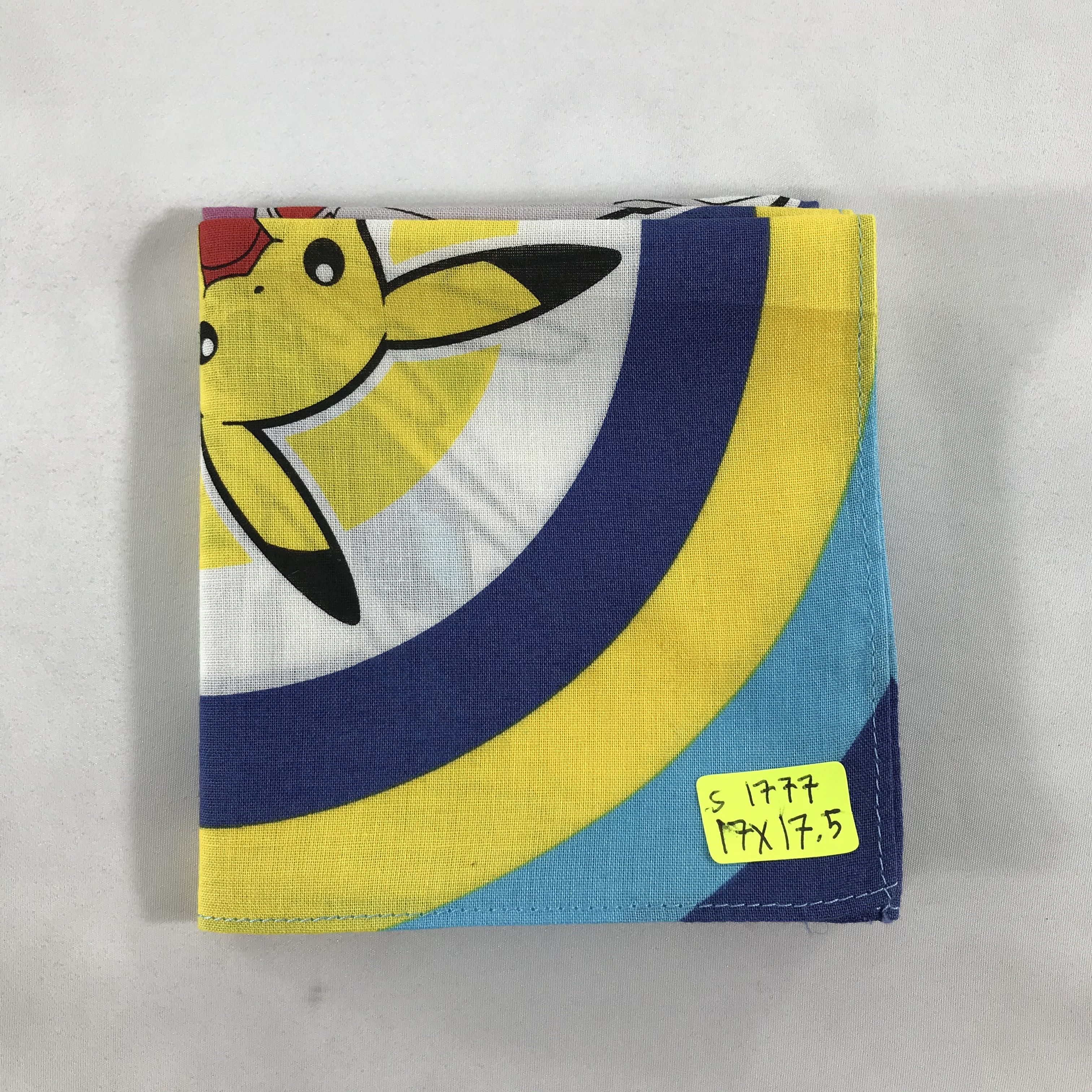 Japanese Brand × Pokemon × Vintage Pokemon Bandana / Handkerchief / Neckerchief -S1777 Size ONE SIZE - 4 Thumbnail