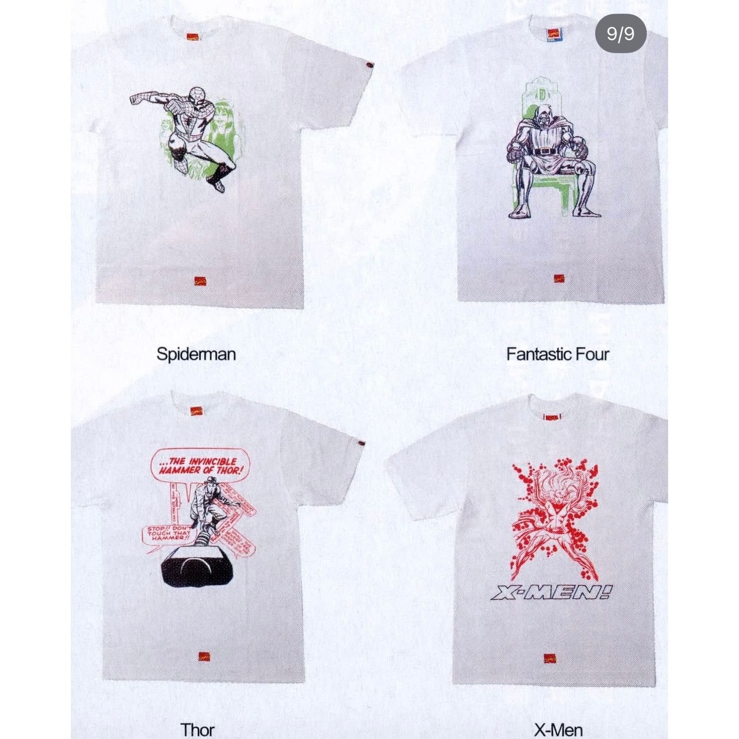 Bape Bape x Marvel 'Iron Man' Tee~sizeL Size US L / EU 52-54 / 3 - 7 Thumbnail
