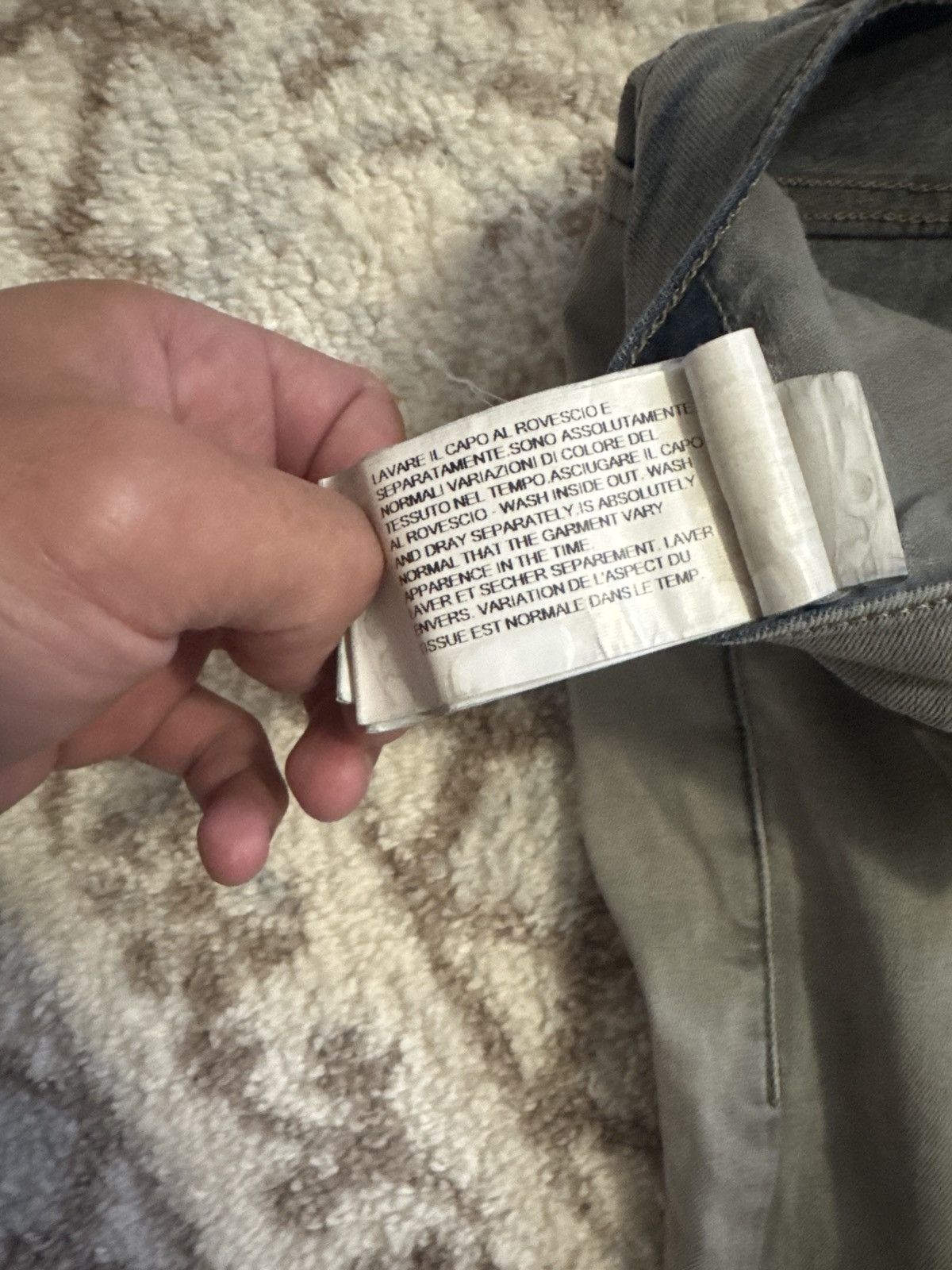 Rick Owens FW13 Rick Owens Detroit Cut Mineral Dust Denim Size US 30 / EU 46 - 11 Thumbnail