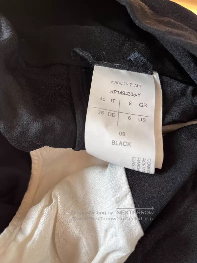 Rick Owens Rick Owens Show style hanging crotch pants Size 39" - 3 Thumbnail
