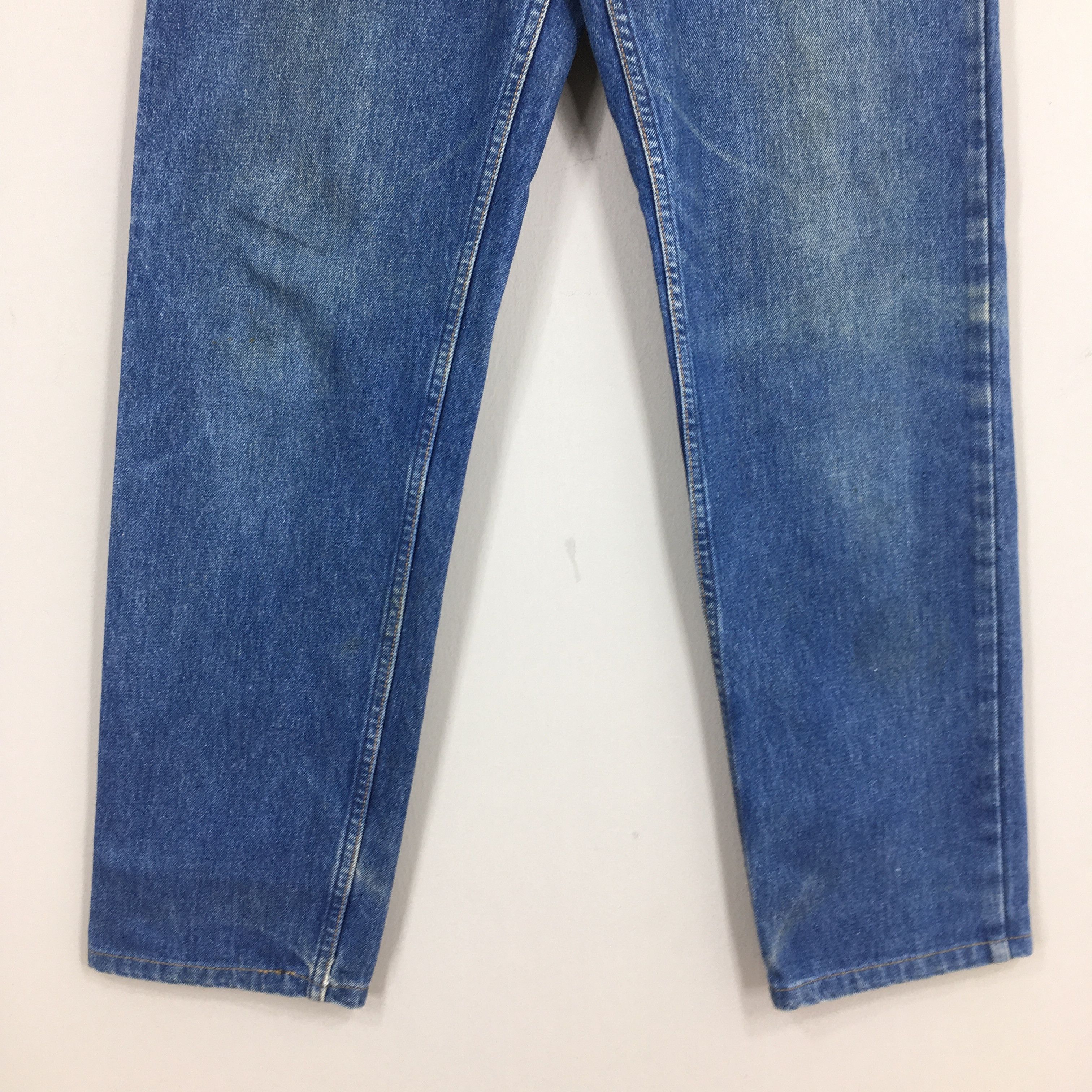 Levi's Size 31x30 Vintage 90s Levi's 510 Faded Blue Jeans S297 Size US 31 - 4 Thumbnail
