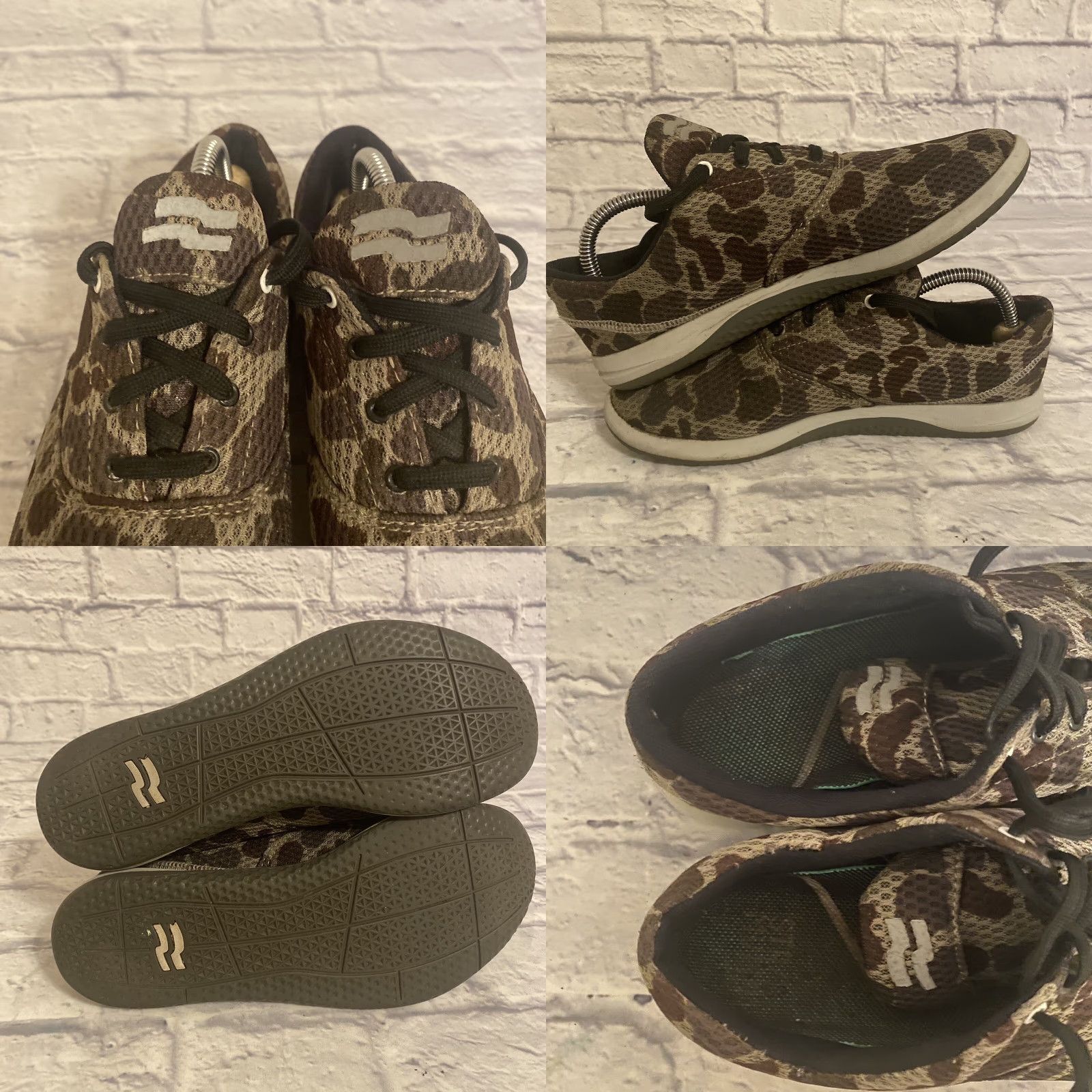 Vintage Strike Movement Chill Pill Transit - Camo Style Sneaker US 7.5 / Women 9 Brown Low Top Men Athletic Shoes Size US 7 / IT 37 - 8 Thumbnail