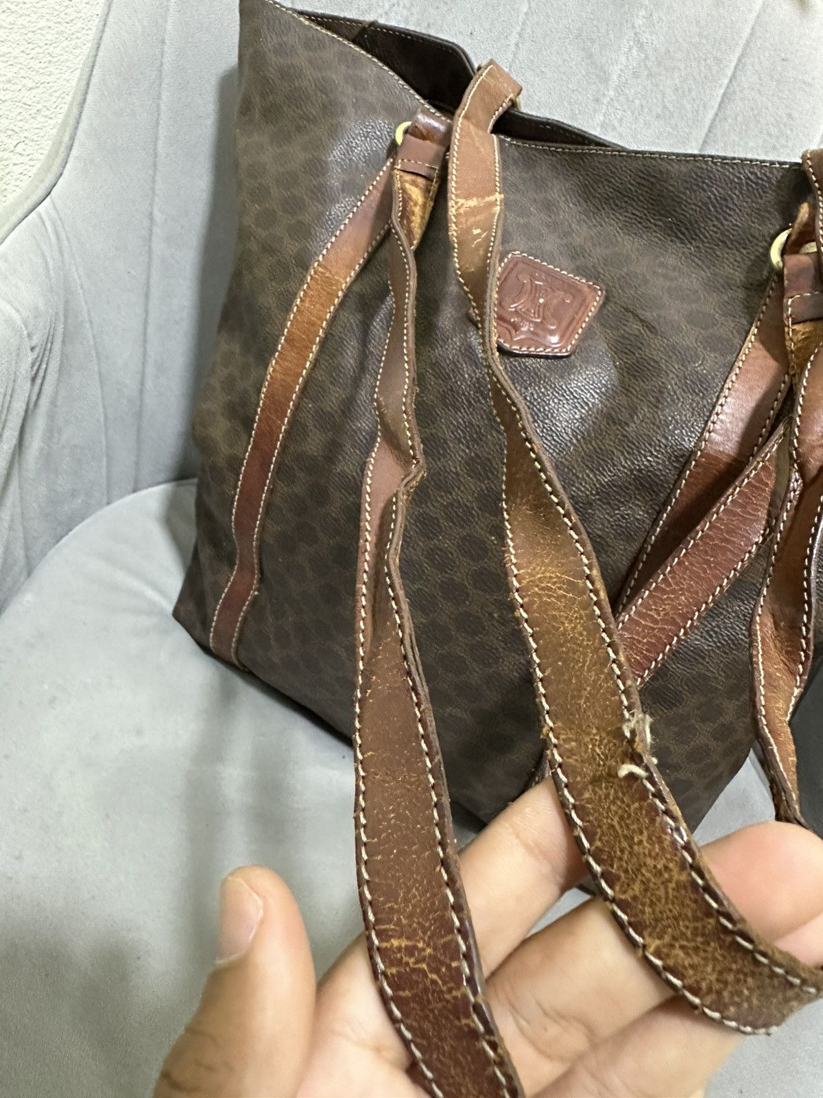 Celine Celine pvc leather tote bag Size ONE SIZE - 8 Thumbnail