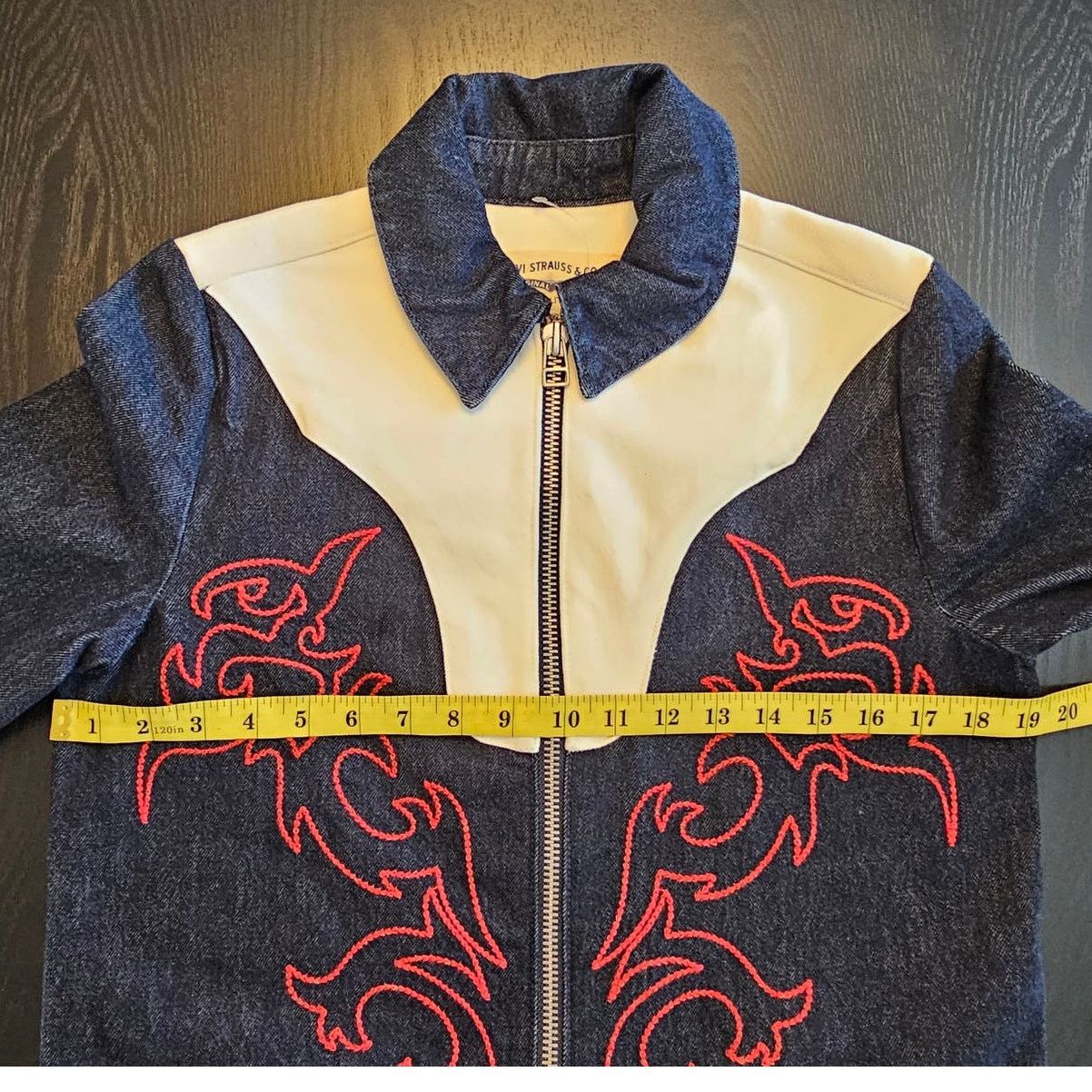 Levi's NWT Levi's Denim Empire Western Coat Long Jacket XS Size XS / US 0-2 / IT 36-38 - 10 Thumbnail