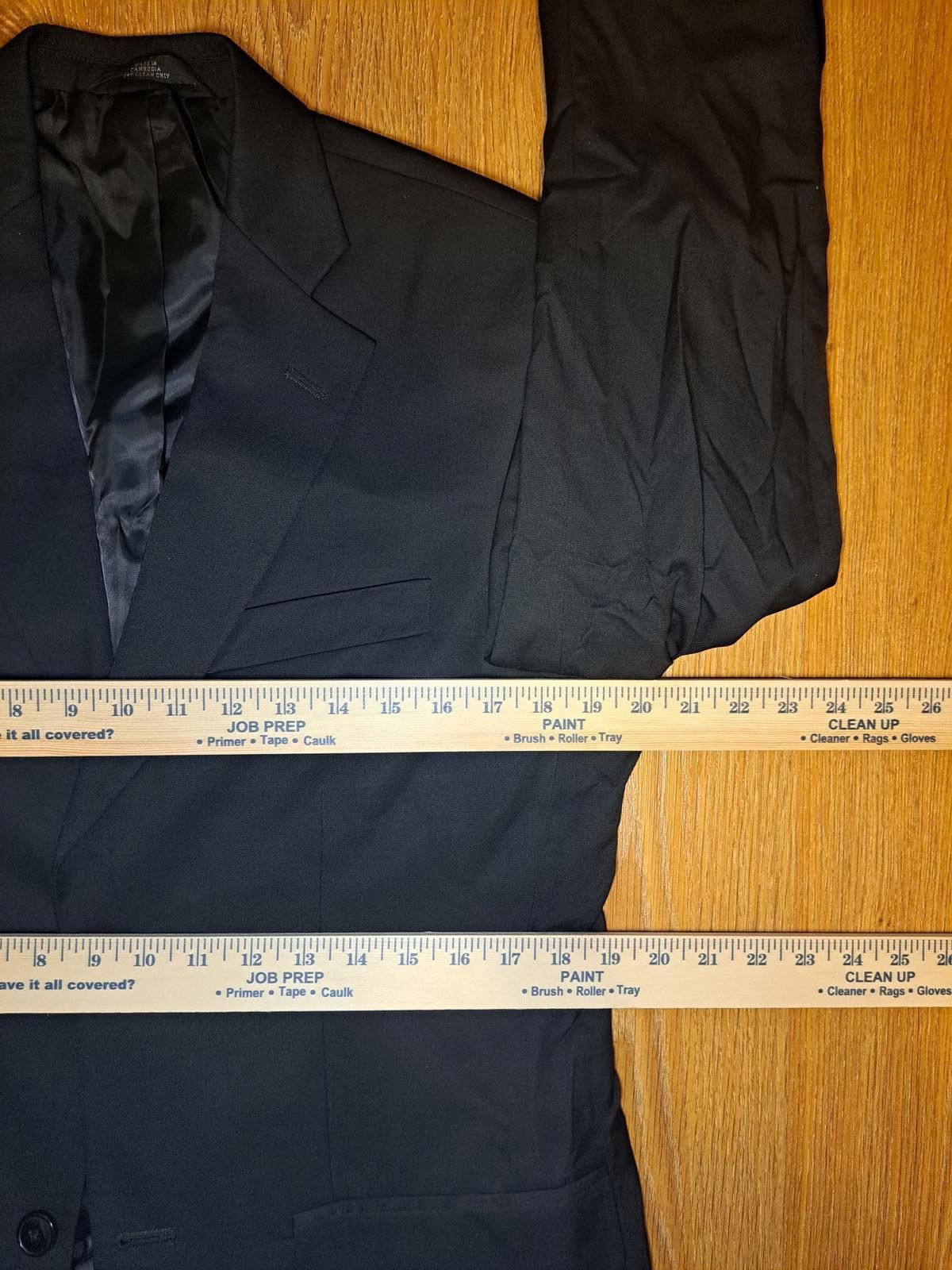 Haggar Haggar Suit Jacket Separate Mens 38R Black Size 38R - 11 Thumbnail