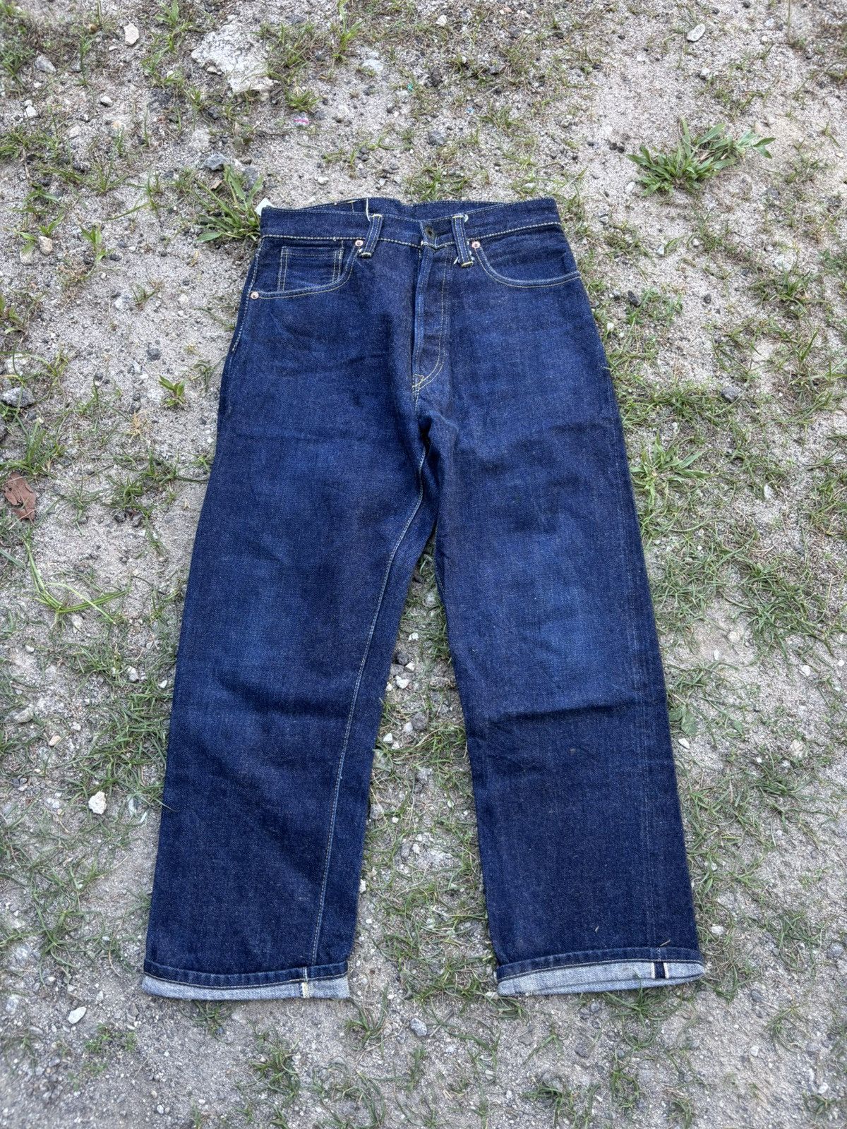 Japanese Brand Trigger Selvedge Jeans Size US 30 / EU 46 - 1 Thumbnail