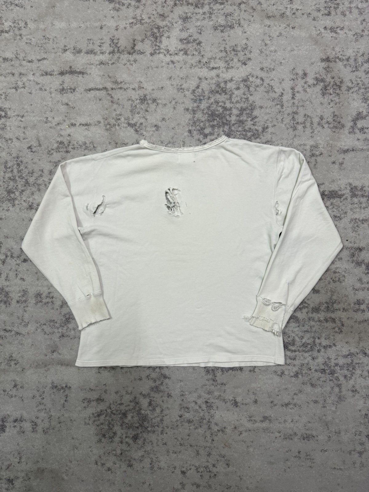 Japanese Brand Pearl Diver U.S Army Navy Surplus Clothing Distressed Sweat Size US L / EU 52-54 / 3 - 12 Thumbnail