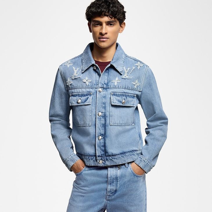 Louis Vuitton Denim Trucker Jacket Size US XXL / EU 58 / 5 - 3 Thumbnail