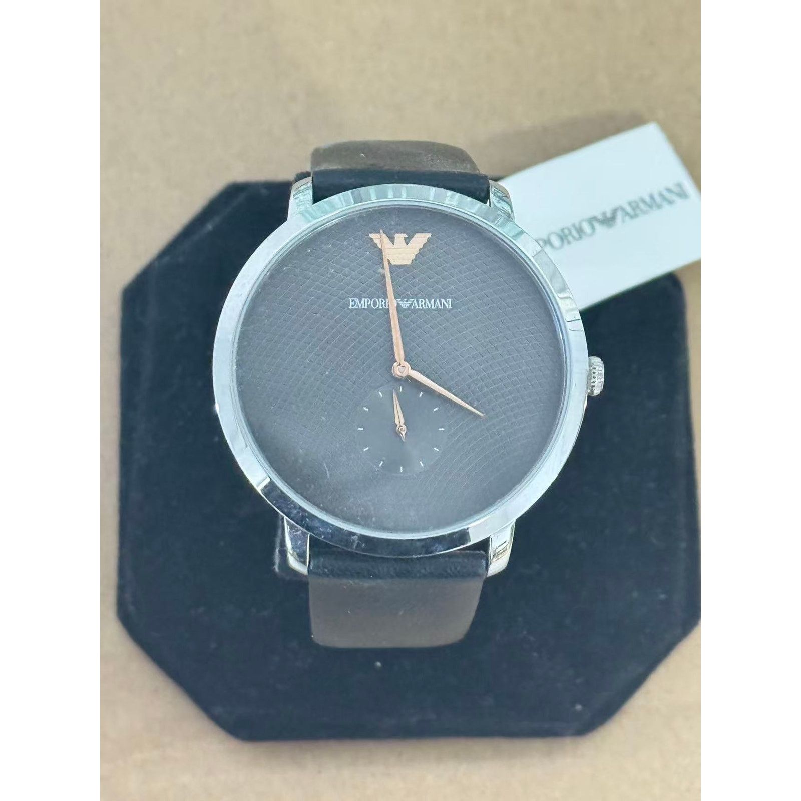 Emporio Armani Emporio Armani Modern AR11162 Watch Gray Patterned Dial Size 42 - 4 Thumbnail