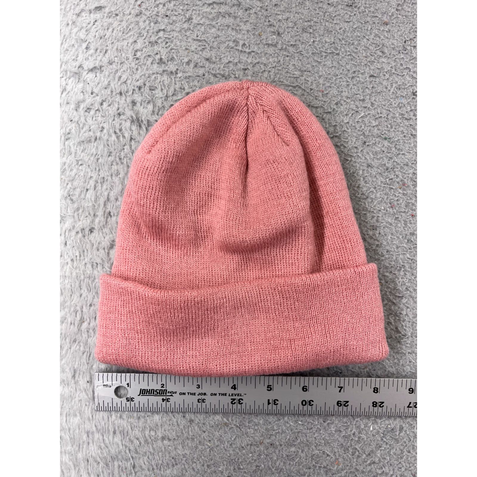 Walmart Walmart Beanie Toque Adult One Size Pink Solid Knit 100% Acrylic Lightweight Ski Unisex Size ONE SIZE - 3 Thumbnail