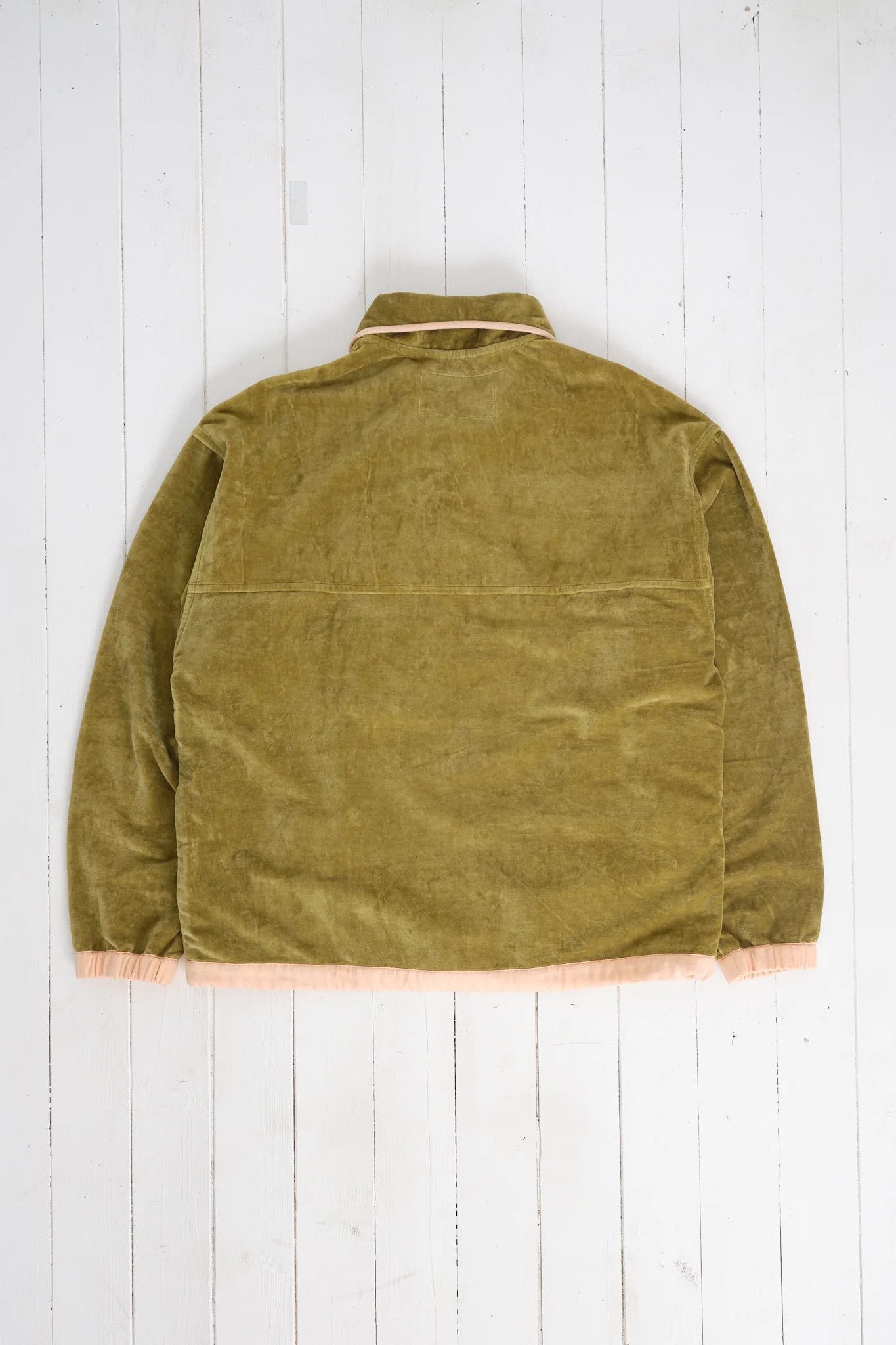 Story Mfg. 💚 Story Mfg Store Exclusive Sage Tea Velvet Polite Pullover Size US L / EU 52-54 / 3 - 2 Thumbnail