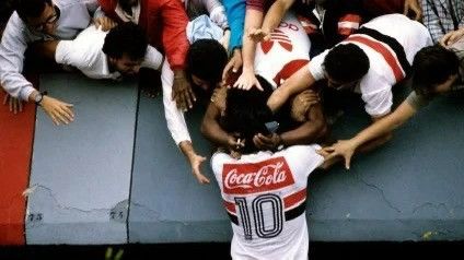 Adidas × Vintage VINTAGE 1989 SAO PAULO HOME SPFC BRAZIL SOCCER JERSEY Size US L / EU 52-54 / 3 - 25 Thumbnail