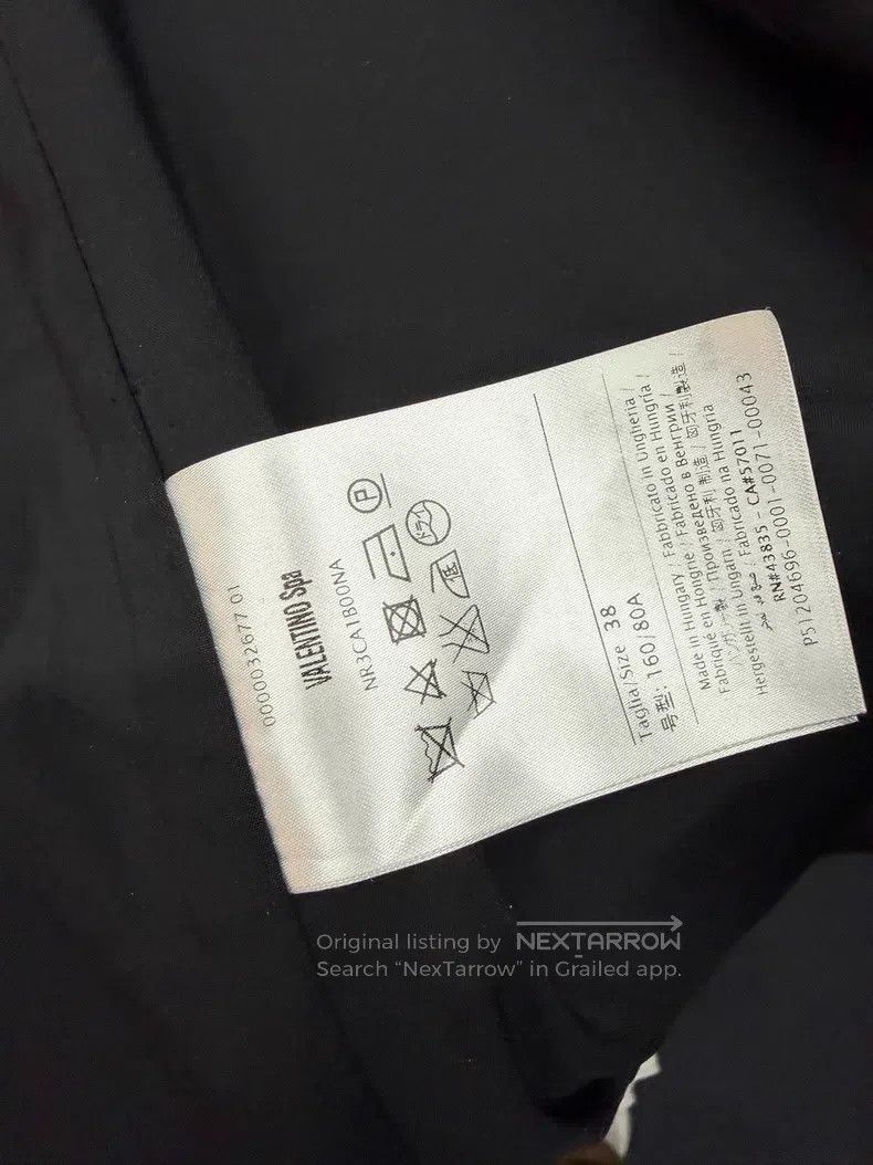 Valentino Valentino Luxurious court wool coats Size XXS / US 00 / IT 34 - 4 Thumbnail