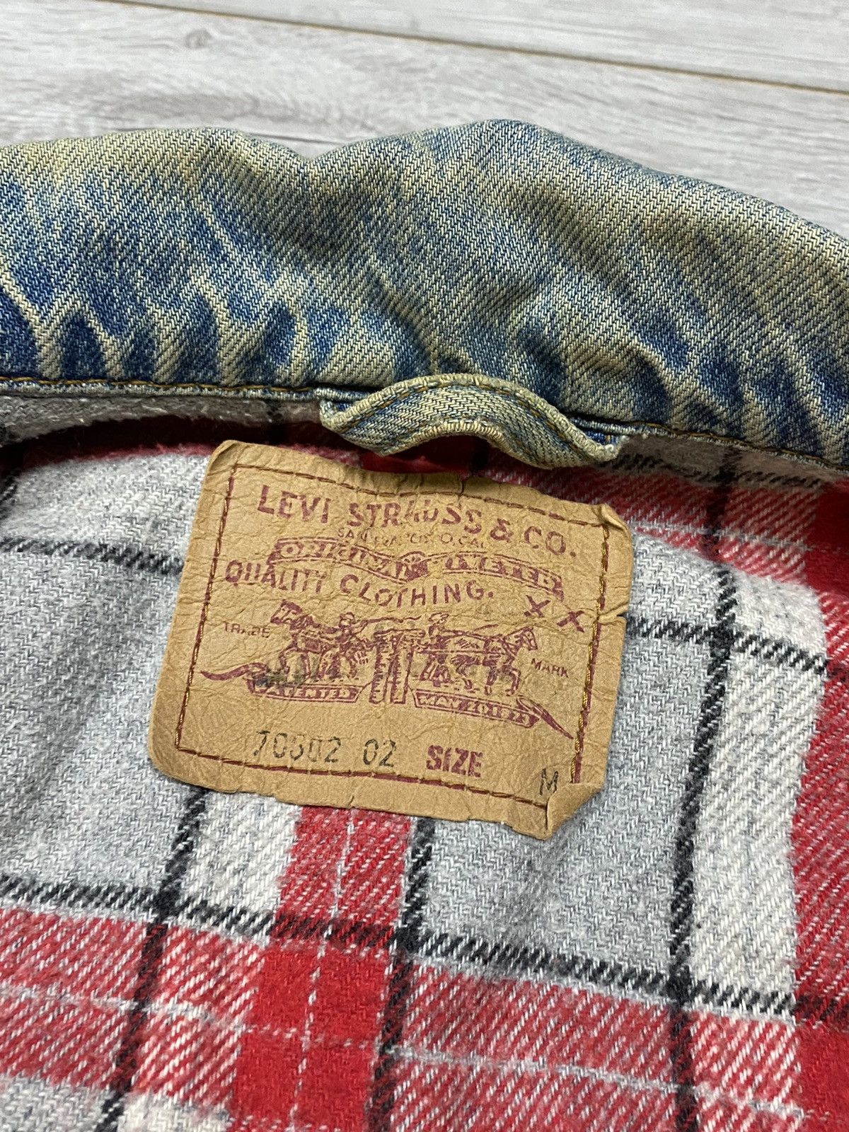 Levi's Levi’s vintage denim jacket buttons Size US M / EU 48-50 / 2 - 6 Thumbnail