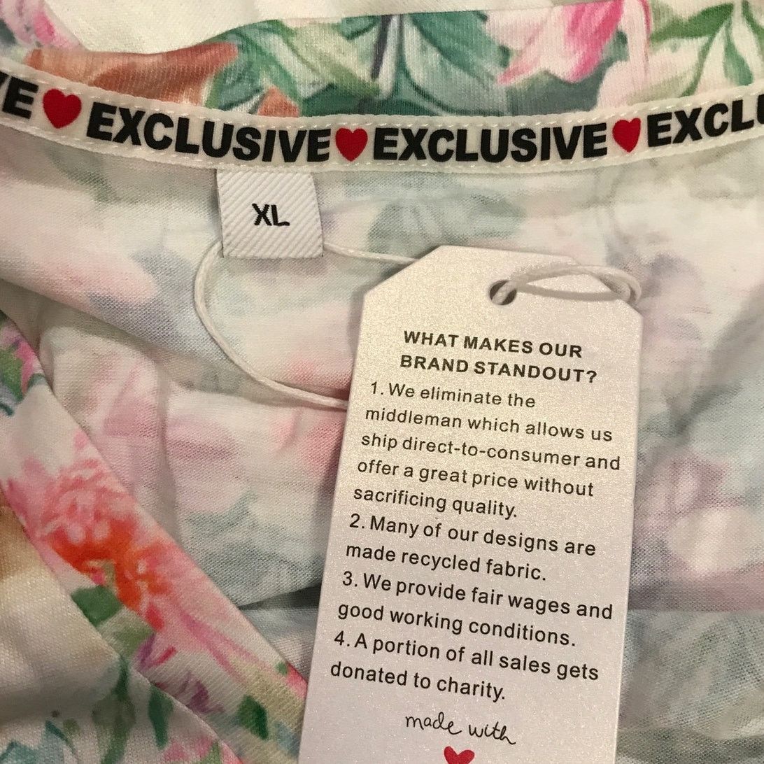 Other NWT Heart Exclusive Spring V Neck Short Sleeve T-shirt XL Size XL / US 12-14 / IT 48-50 - 3 Thumbnail