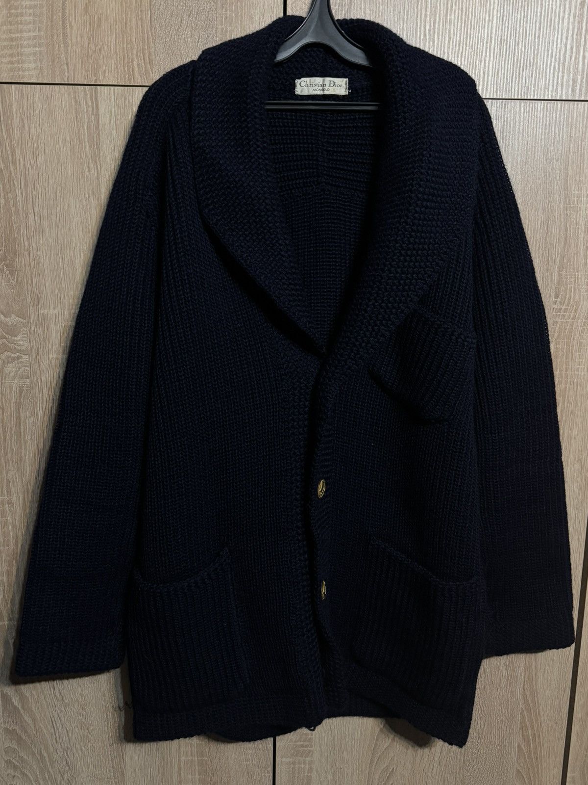 Christian Dior Monsieur Christian Dior archive vintage heavy cardigan coat Size US M / EU 48-50 / 2 - 1 Thumbnail