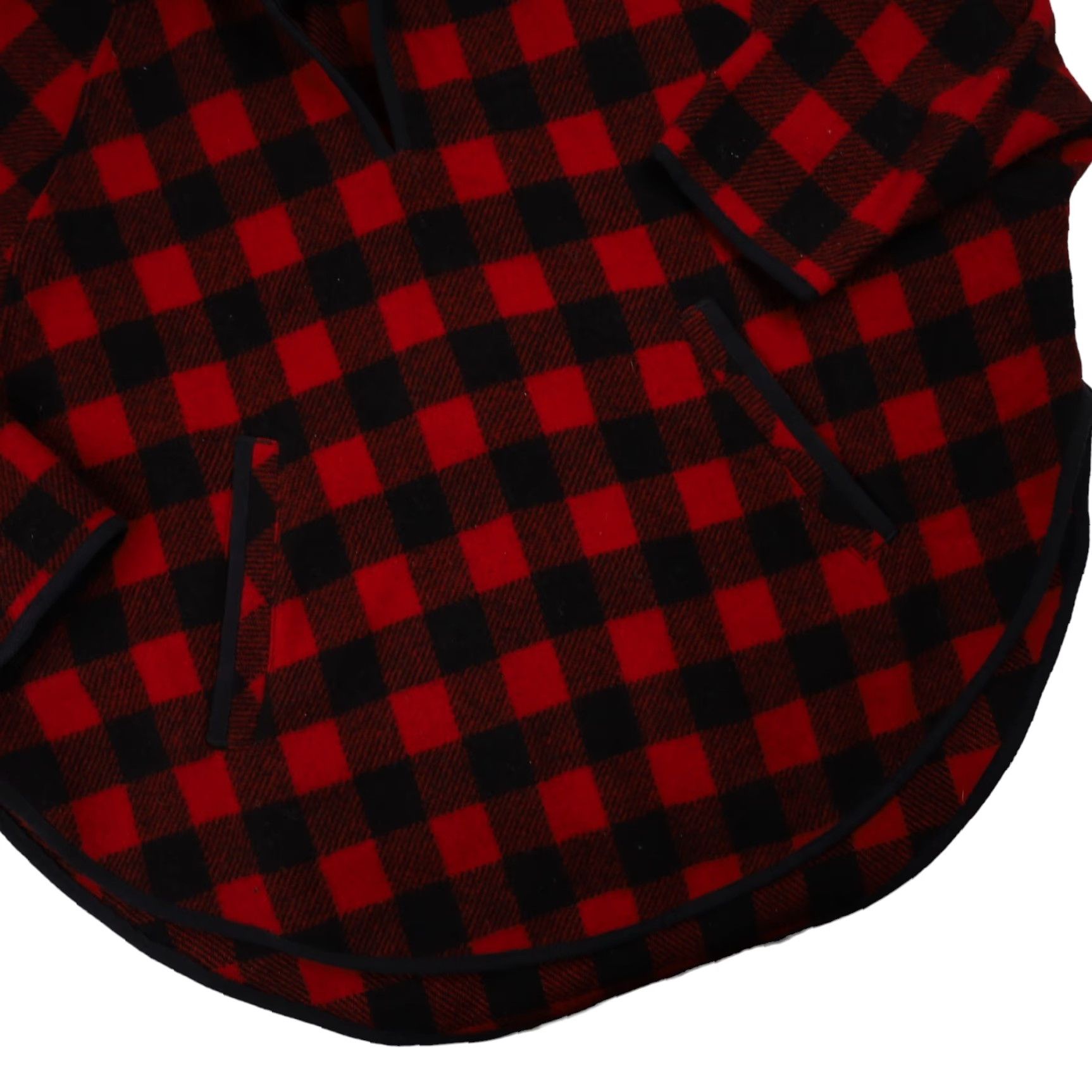 Vintage VINTAGE Woolrich Poncho Hoodie Womens Small Hooded Buffalo Plaid 100% Wool Red S Womens Size S / US 4 / IT 40 - 3 Thumbnail