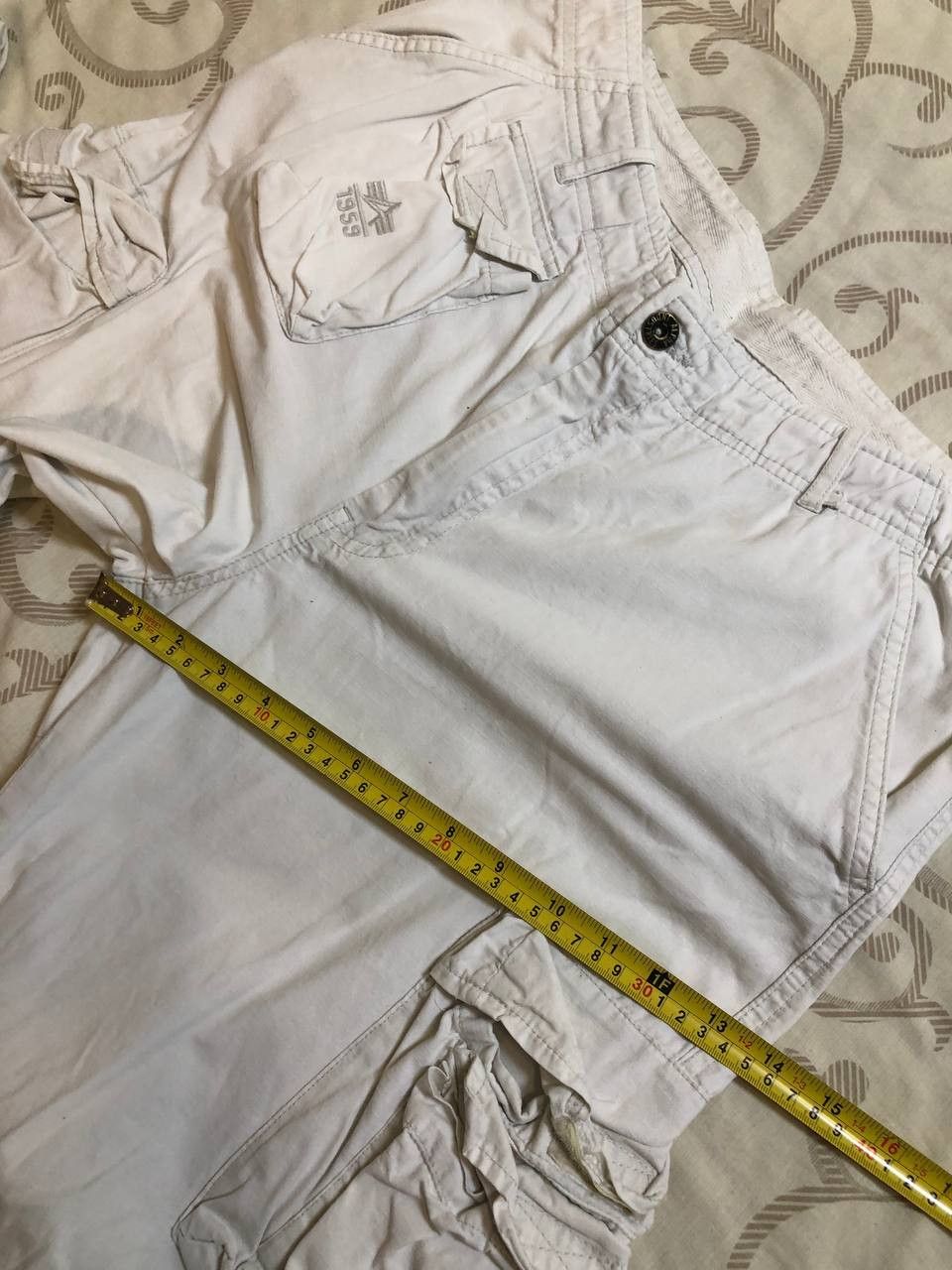 Alpha Industries Vintage Alpha Industries Cargo Pants Military Army Size US 33 - 15 Thumbnail