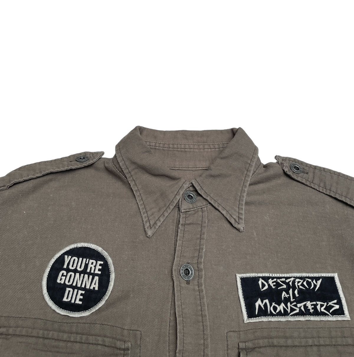 Hysteric Glamour Rare Vintage Hysteric Glamour Destroy Monster Shirt 2006s Size US M / EU 48-50 / 2 - 3 Thumbnail