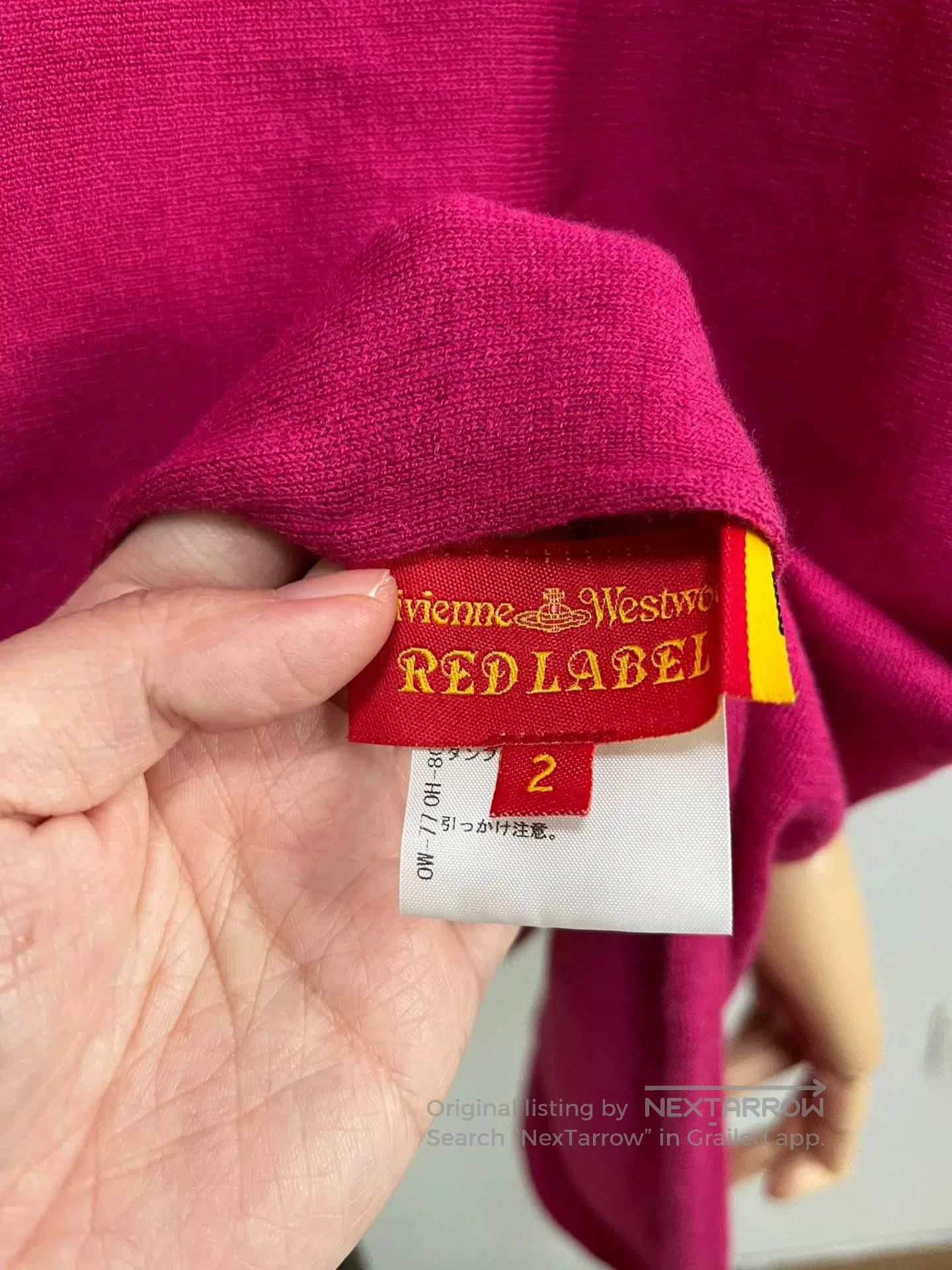 Vivienne Westwood Vivienne Westwood Pink Knit Scarf Top. Size M / US 6-8 / IT 42-44 - 7 Thumbnail