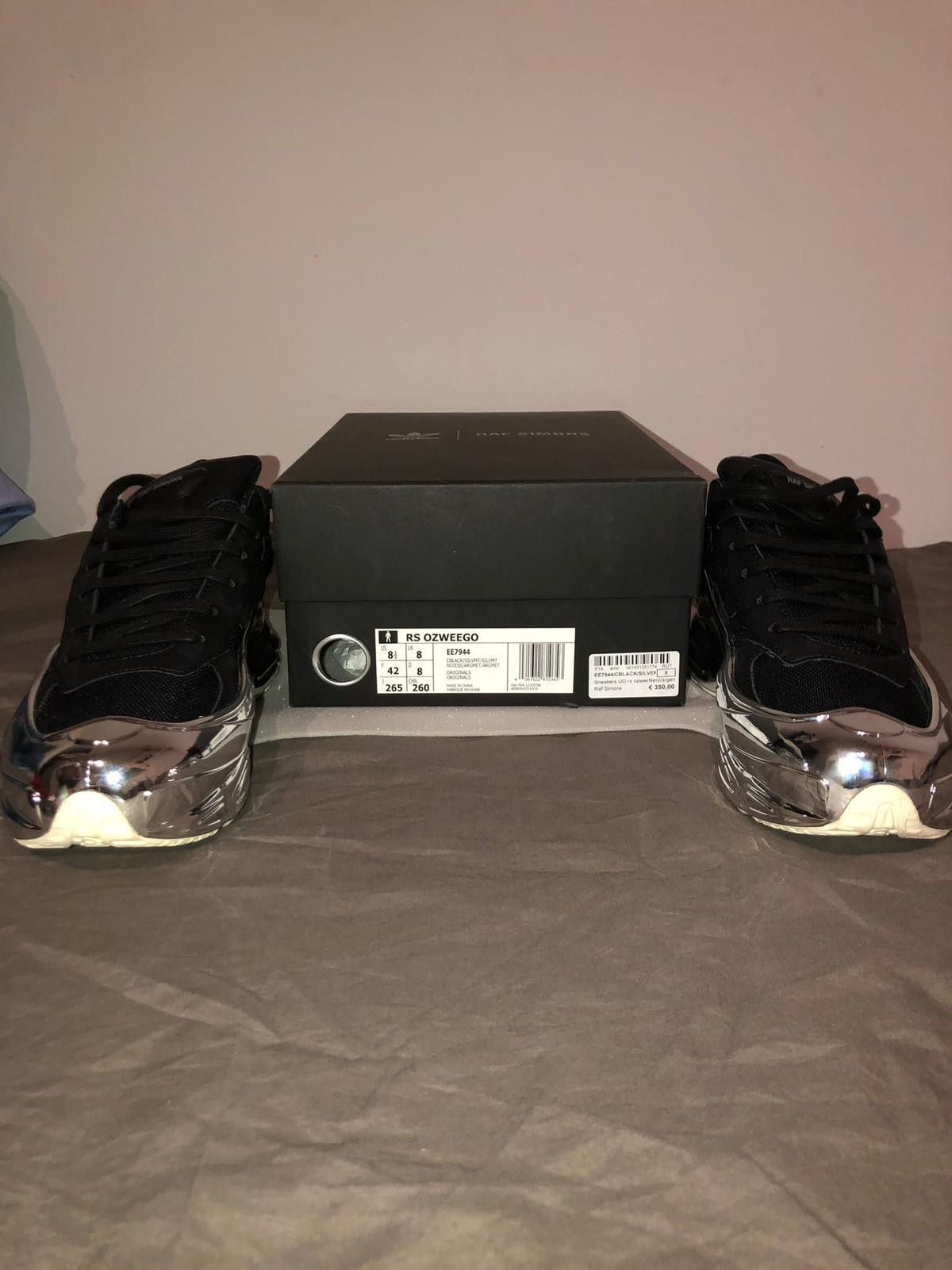 Raf by Raf Simons Raf simons ozweego black and silver Size US 8.5 / EU 41-42 - 3 Thumbnail