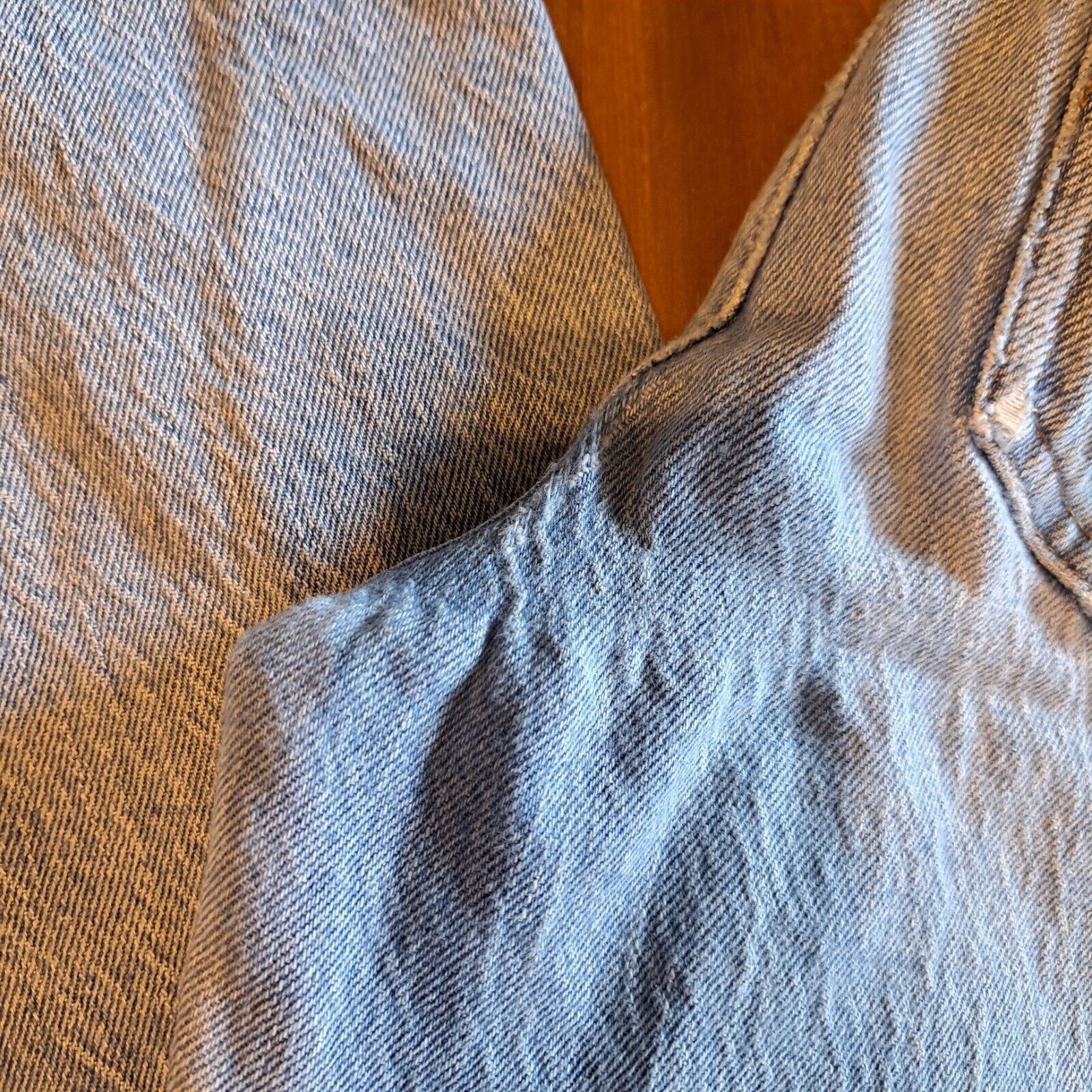 Madewell Madewell MidRise Perfect Vintage Jeans Womens Sz 25 Repaired Size 25" / US 0 / IT 36 - 12 Thumbnail