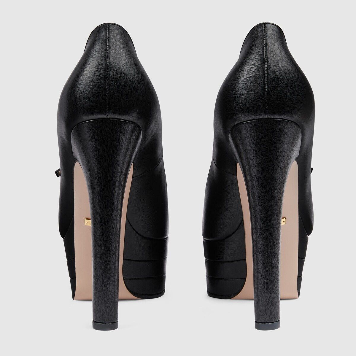 Gucci o1s1wg110225 High Heel Pumps in Black Size US 11 / IT 41 - 4 Thumbnail