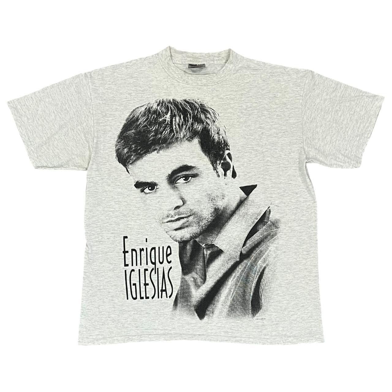 Band Tees × Vintage Vintage 1997 Enrique Iglesias Concert Tour T-shirt Size US L / EU 52-54 / 3 - 1 Thumbnail
