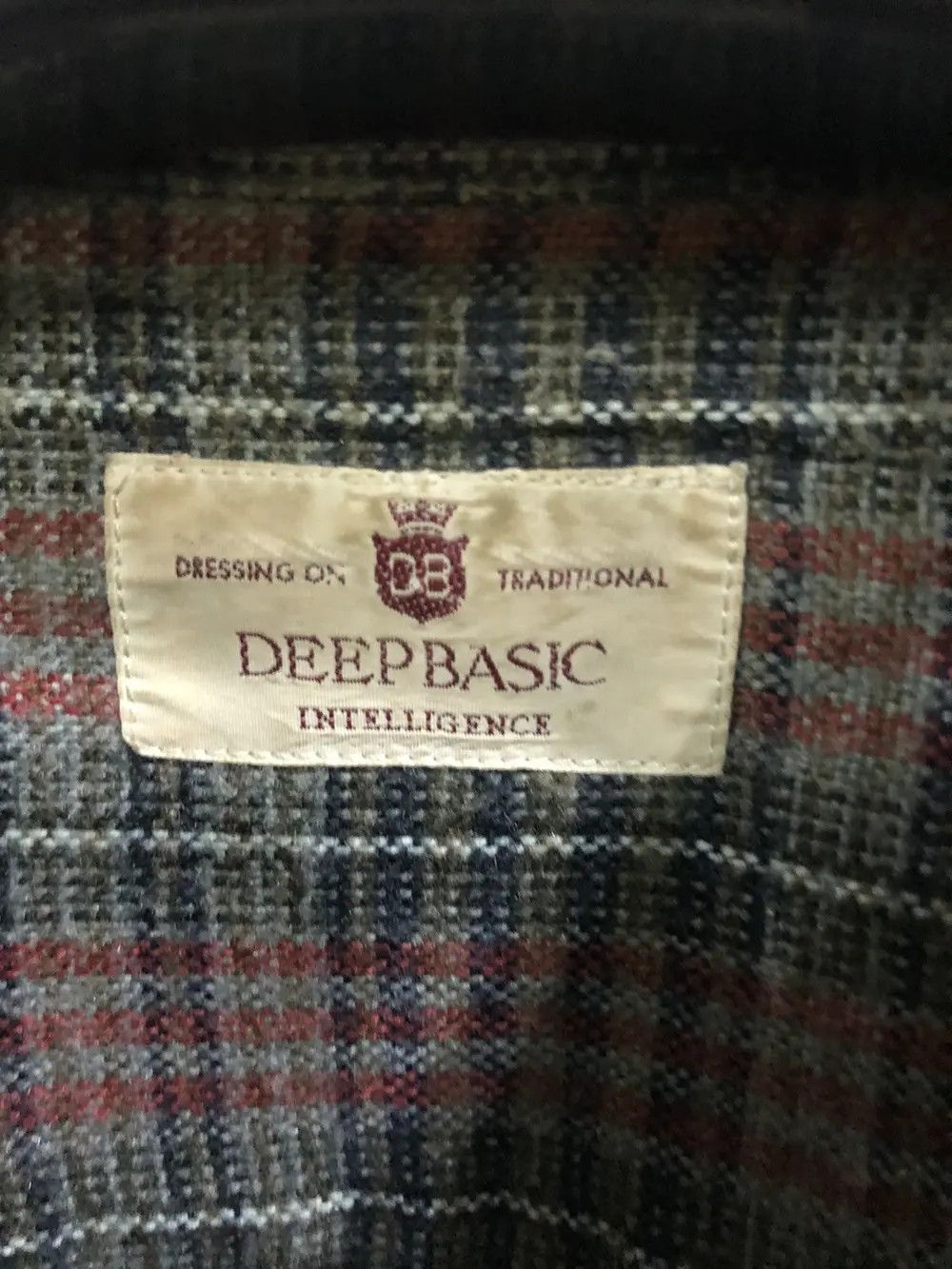 Flannel × Vintage Vintage Deep Basic Plaid Tartan Flannel Shirt 👕 Size US M / EU 48-50 / 2 - 3 Thumbnail
