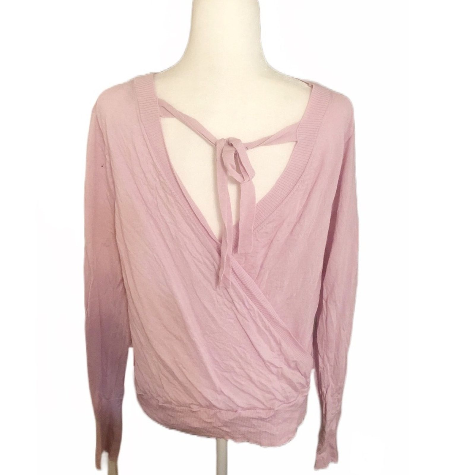 J.Crew J. Crew • 100% Merino Wool Open Back Sweater • Size L Size L / US 10 / IT 46 - 2 Thumbnail